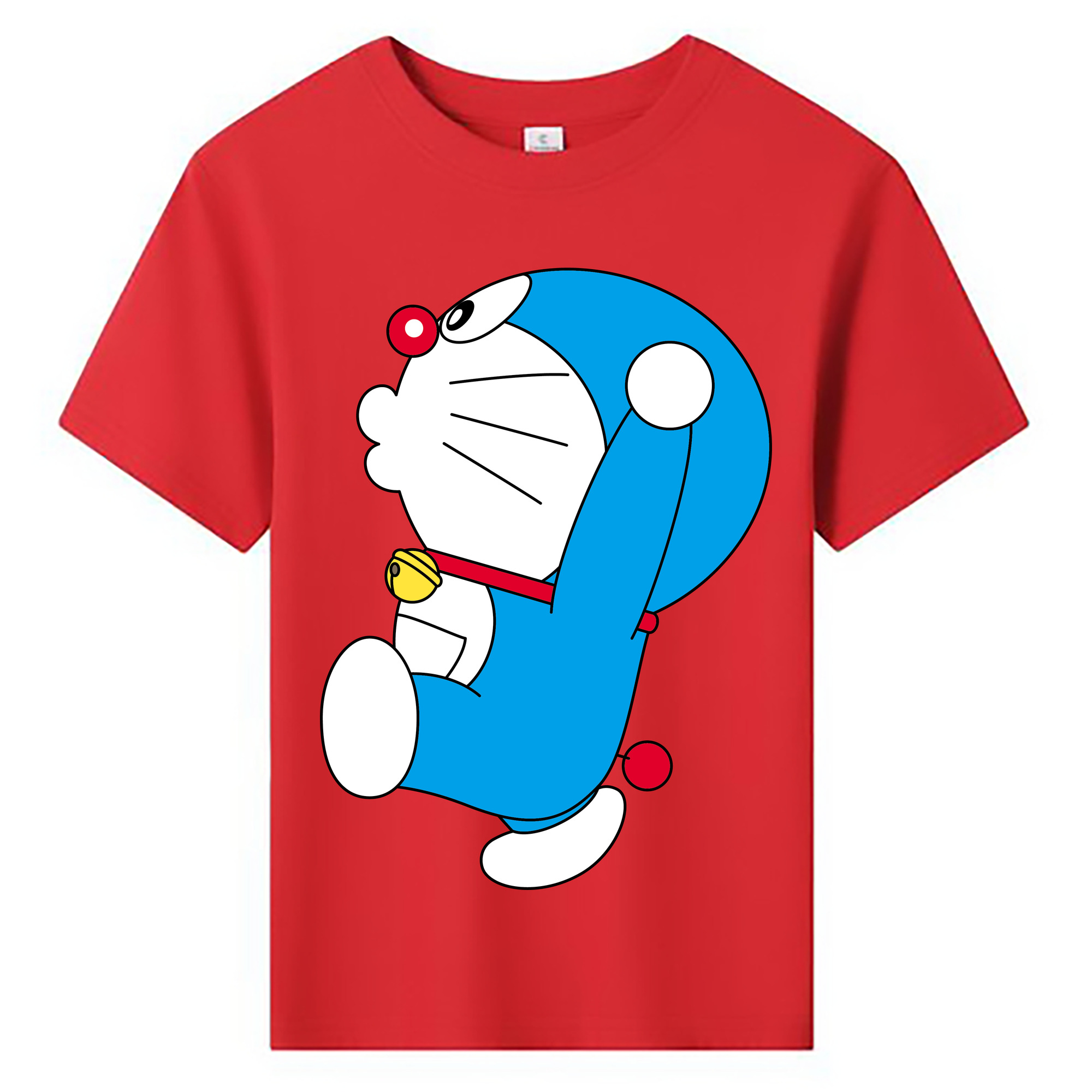 （画像用） ドラえもん Doraemon 綿100％キッズTシャツ（フロントプリント）