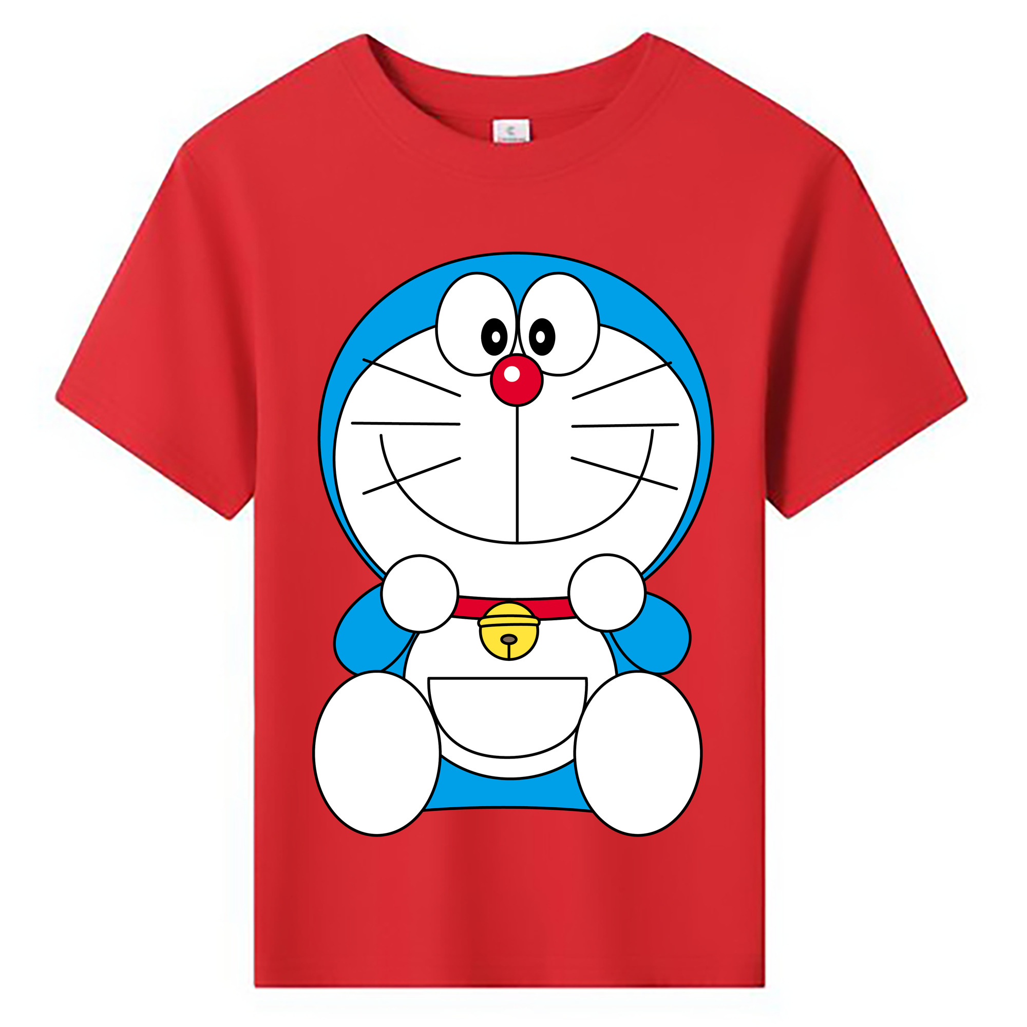 （画像用） ドラえもん Doraemon 綿100％キッズTシャツ（フロントプリント）