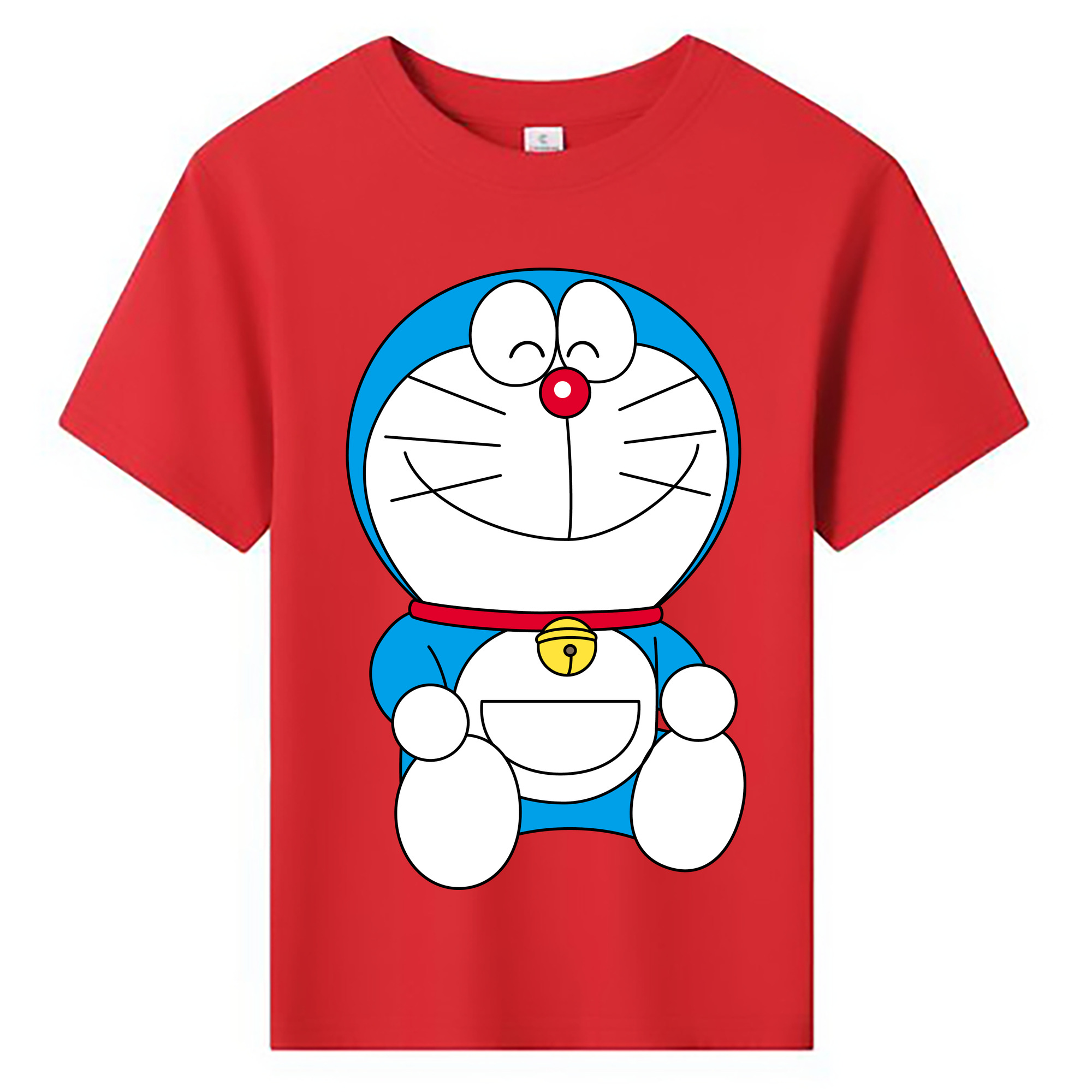 （画像用） ドラえもん Doraemon 綿100％キッズTシャツ（フロントプリント）