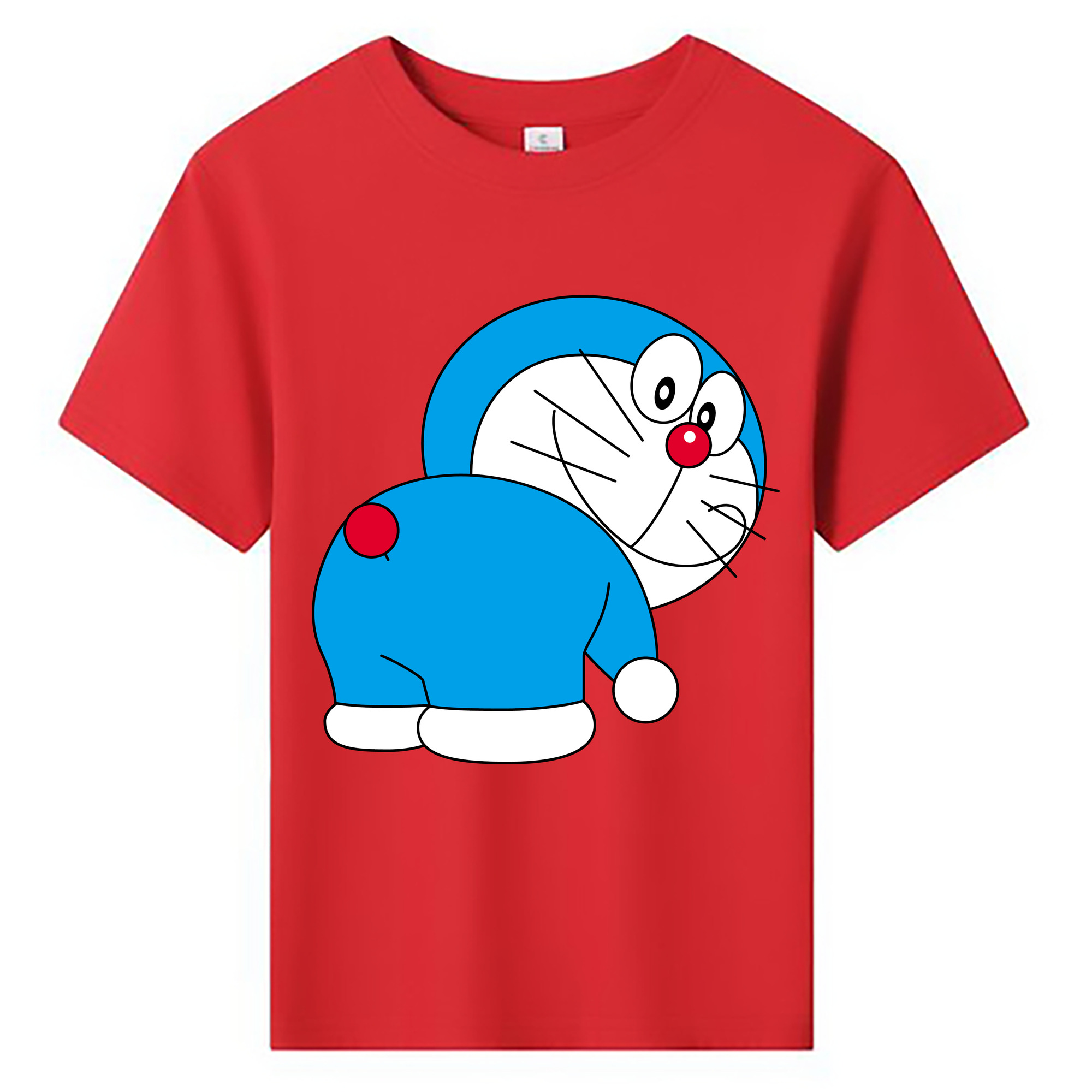 （画像用） ドラえもん Doraemon 綿100％キッズTシャツ（フロントプリント）