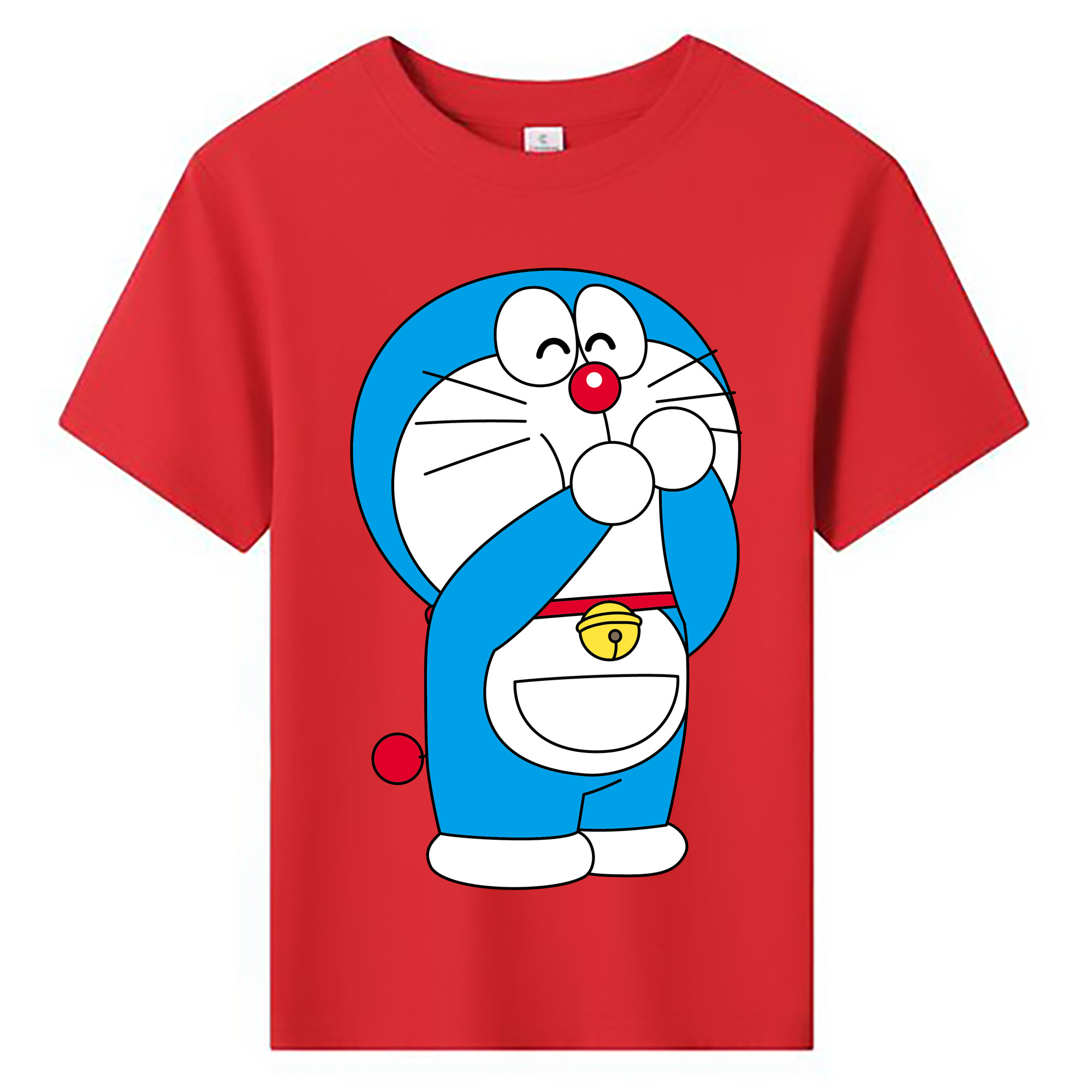 （画像用） ドラえもん Doraemon 綿100％キッズTシャツ（フロントプリント）
