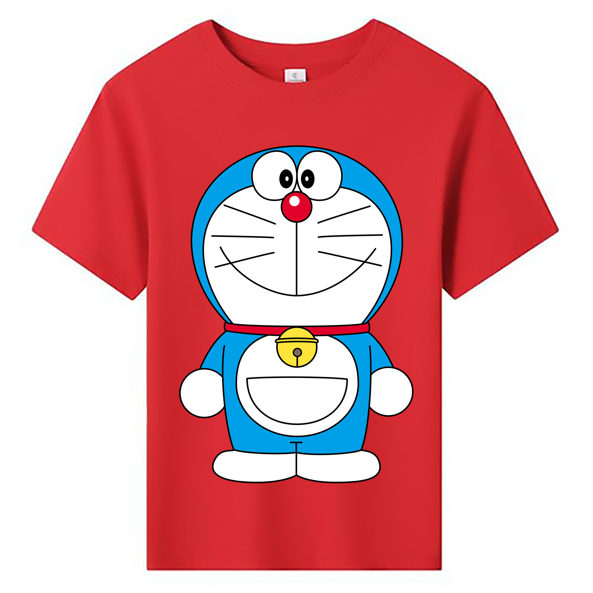 （画像用） ドラえもん Doraemon 綿100％キッズTシャツ（フロントプリント）