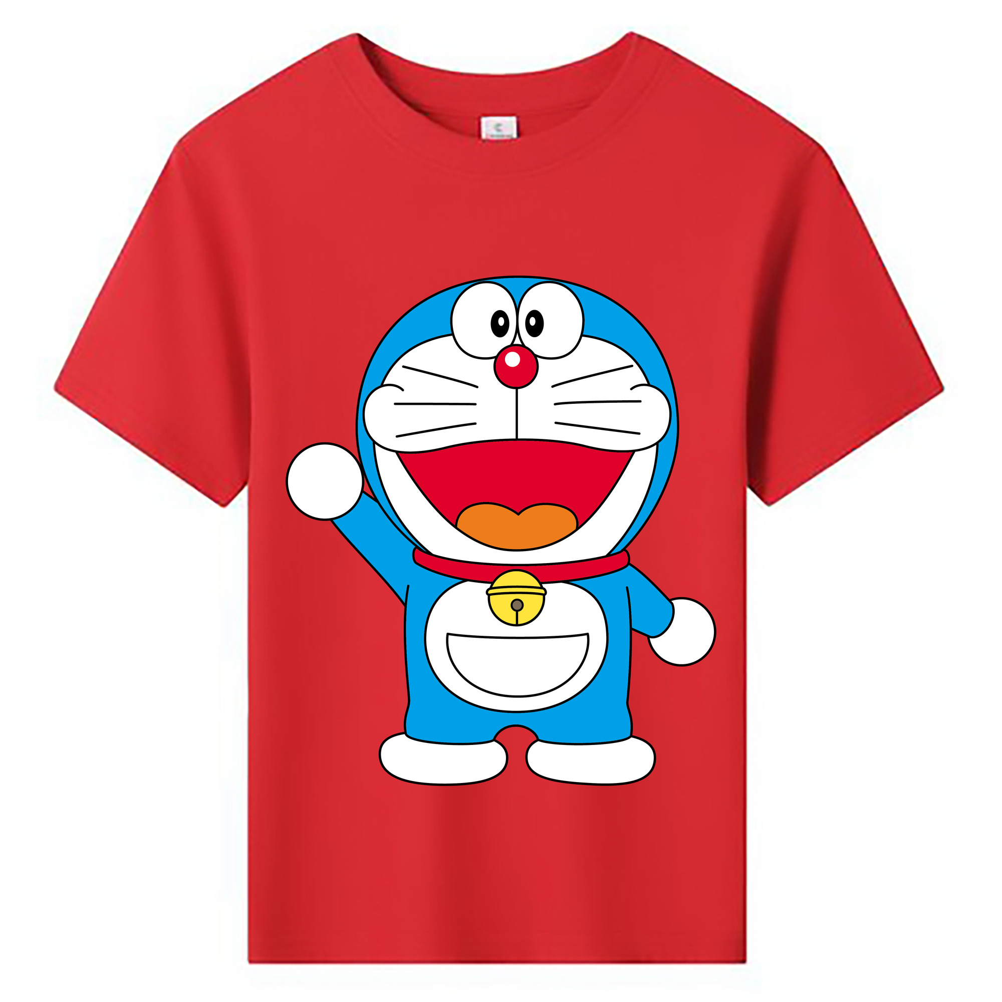 （画像用） ドラえもん Doraemon 綿100％キッズTシャツ（フロントプリント）