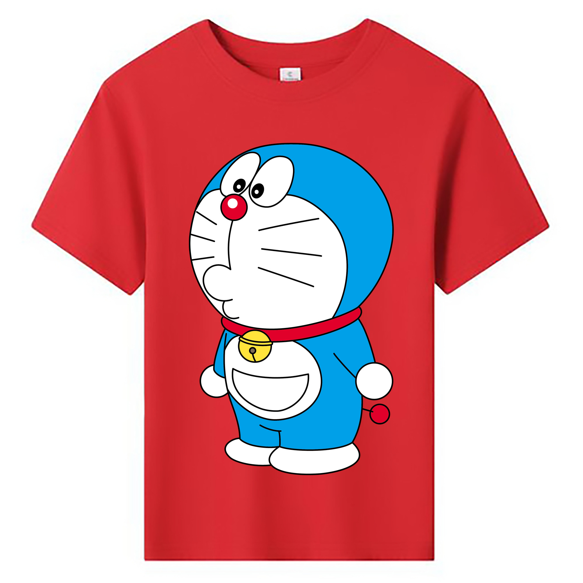 （画像用） ドラえもん Doraemon 綿100％キッズTシャツ（フロントプリント）