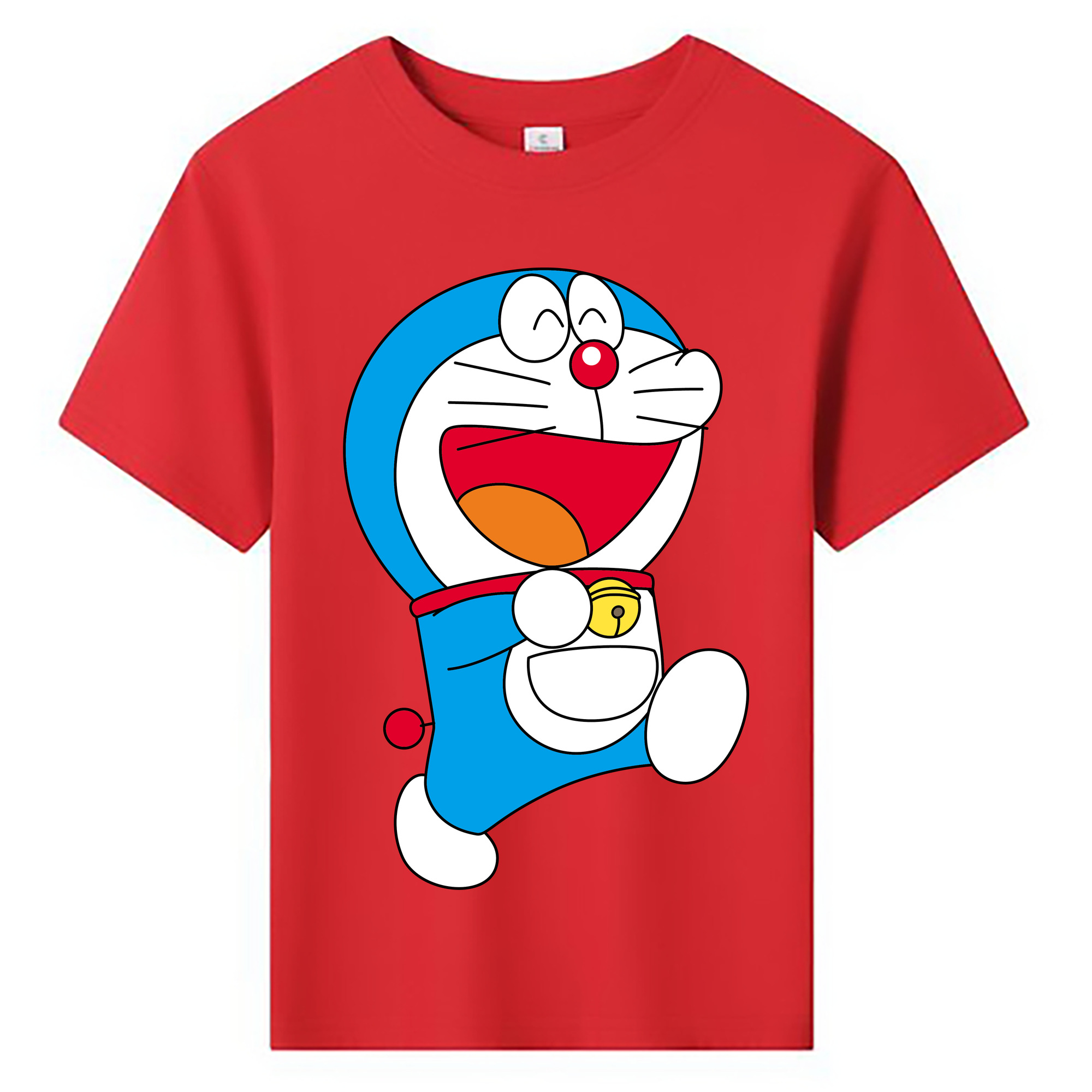 （画像用） ドラえもん Doraemon 綿100％キッズTシャツ（フロントプリント）