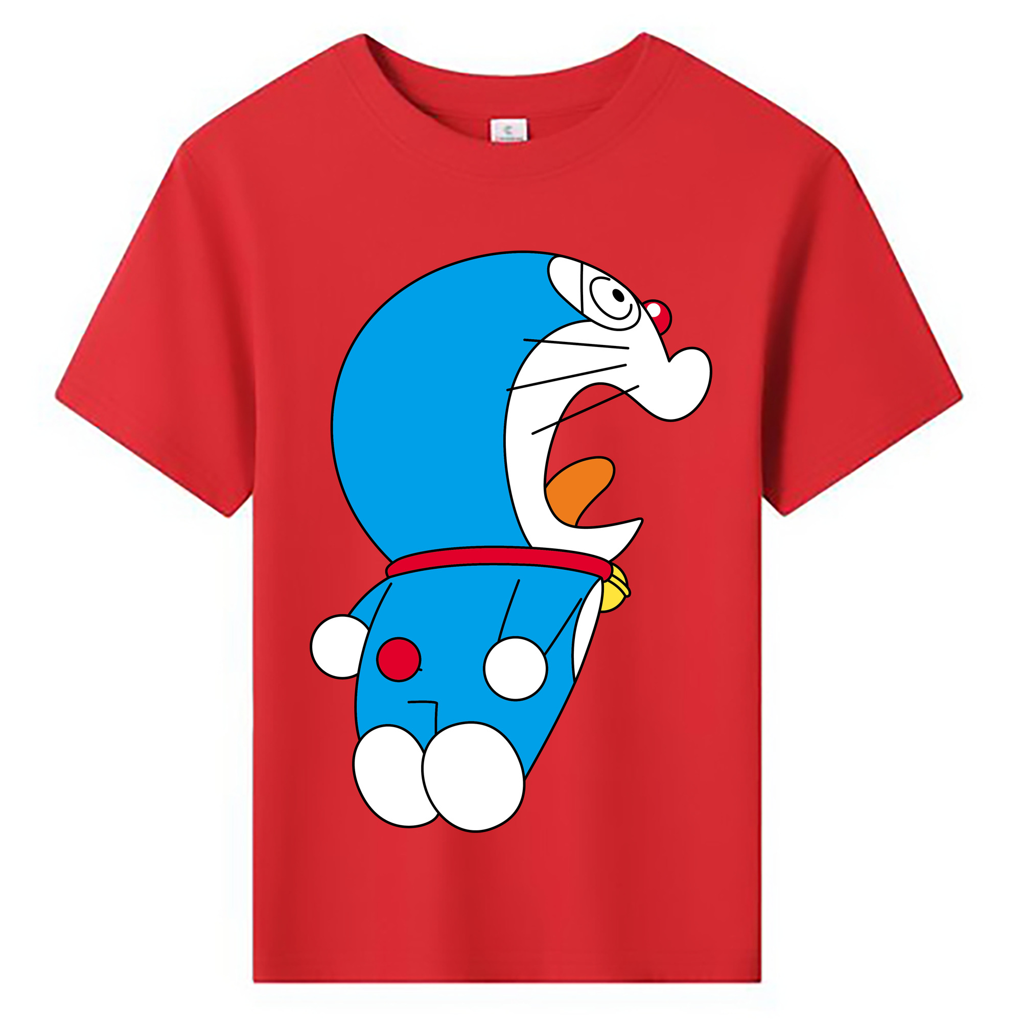 （画像用） ドラえもん Doraemon 綿100％キッズTシャツ（フロントプリント）