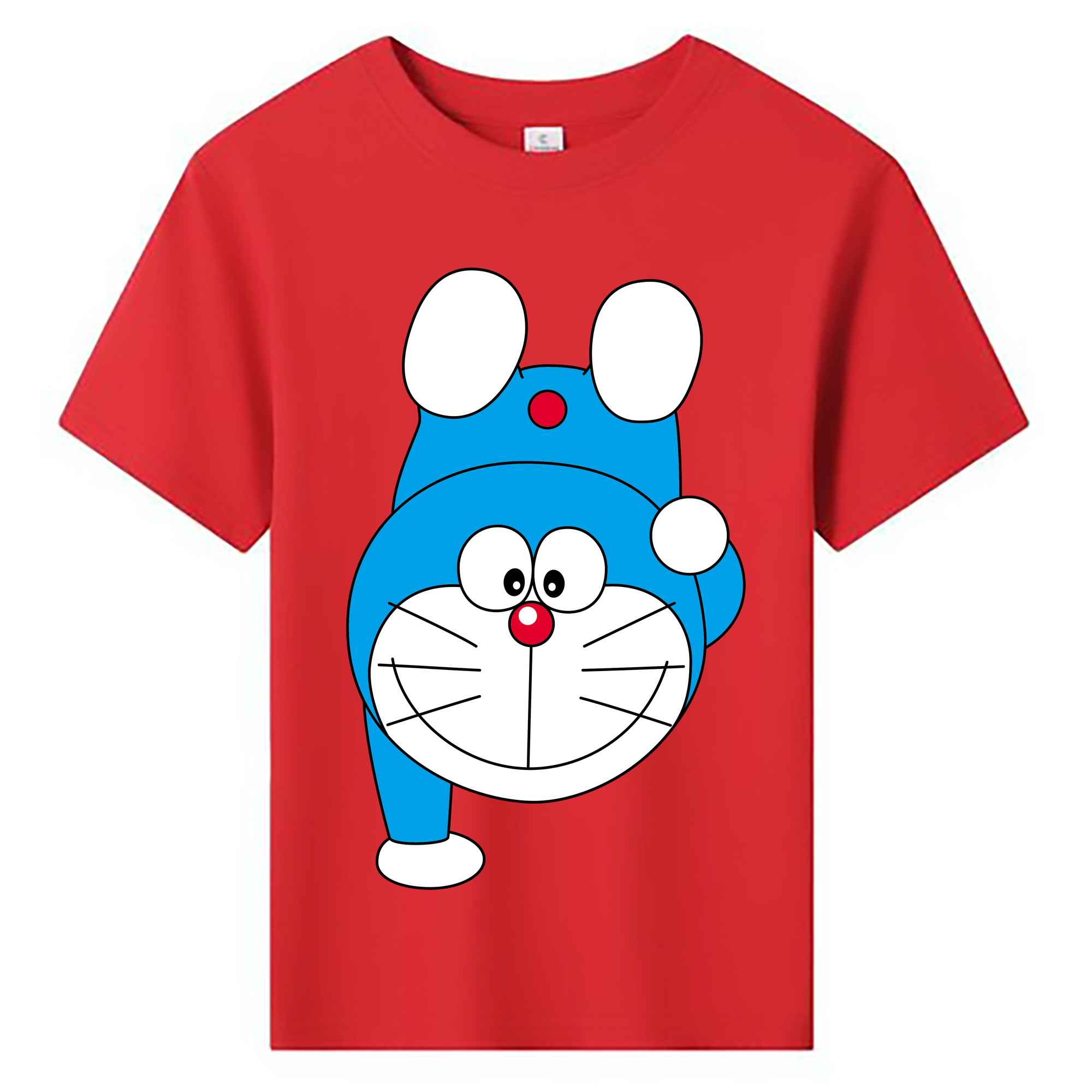 （画像用） ドラえもん Doraemon 綿100％キッズTシャツ（フロントプリント）