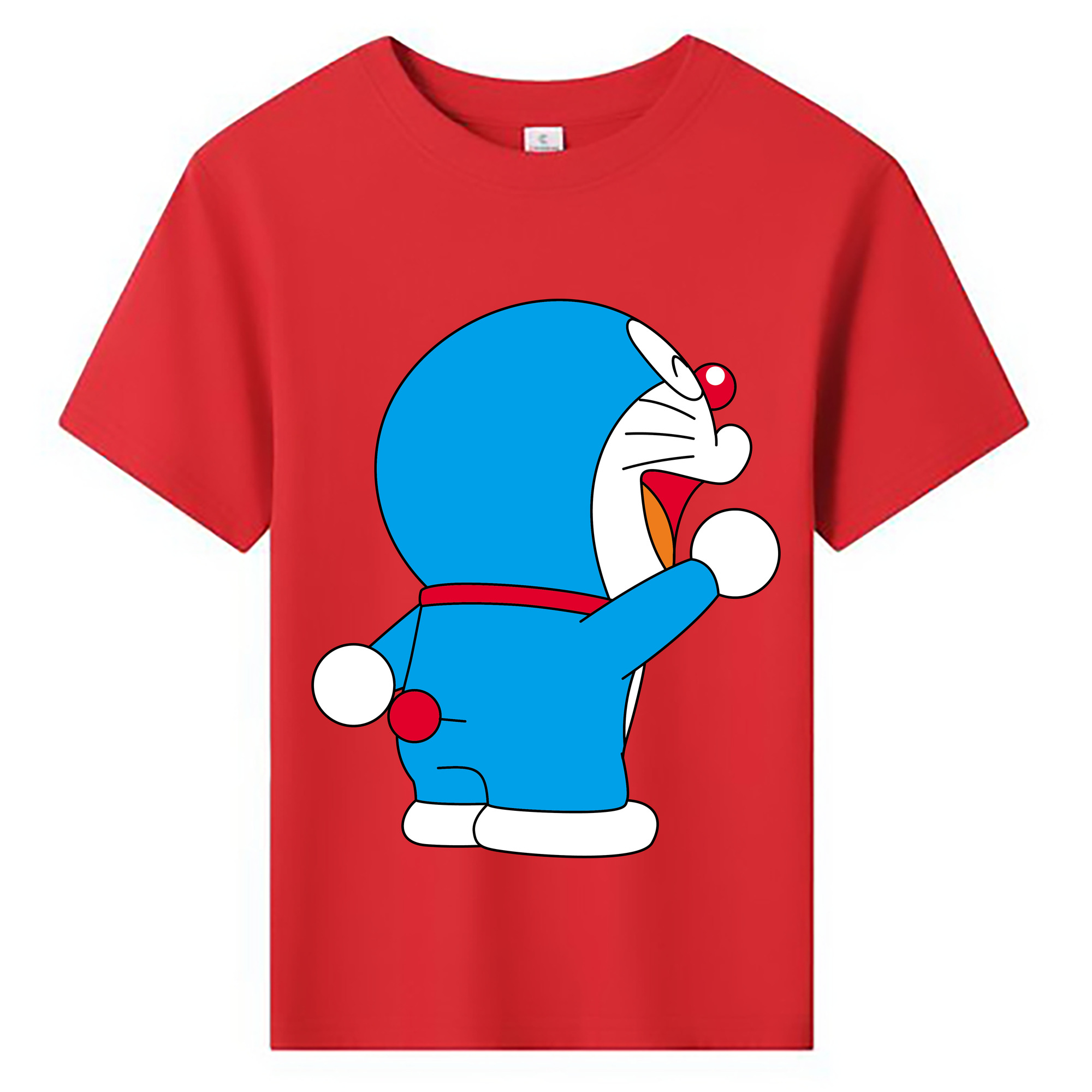 （画像用） ドラえもん Doraemon 綿100％キッズTシャツ（フロントプリント）