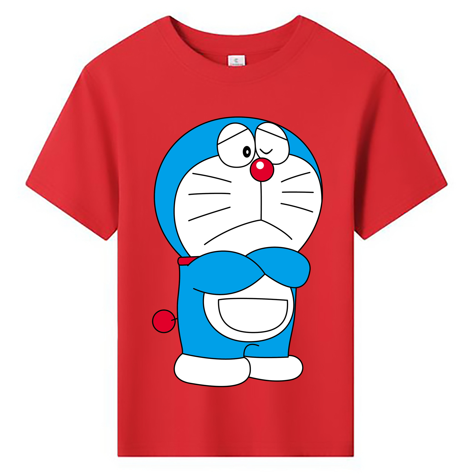 （画像用） ドラえもん Doraemon 綿100％キッズTシャツ（フロントプリント）