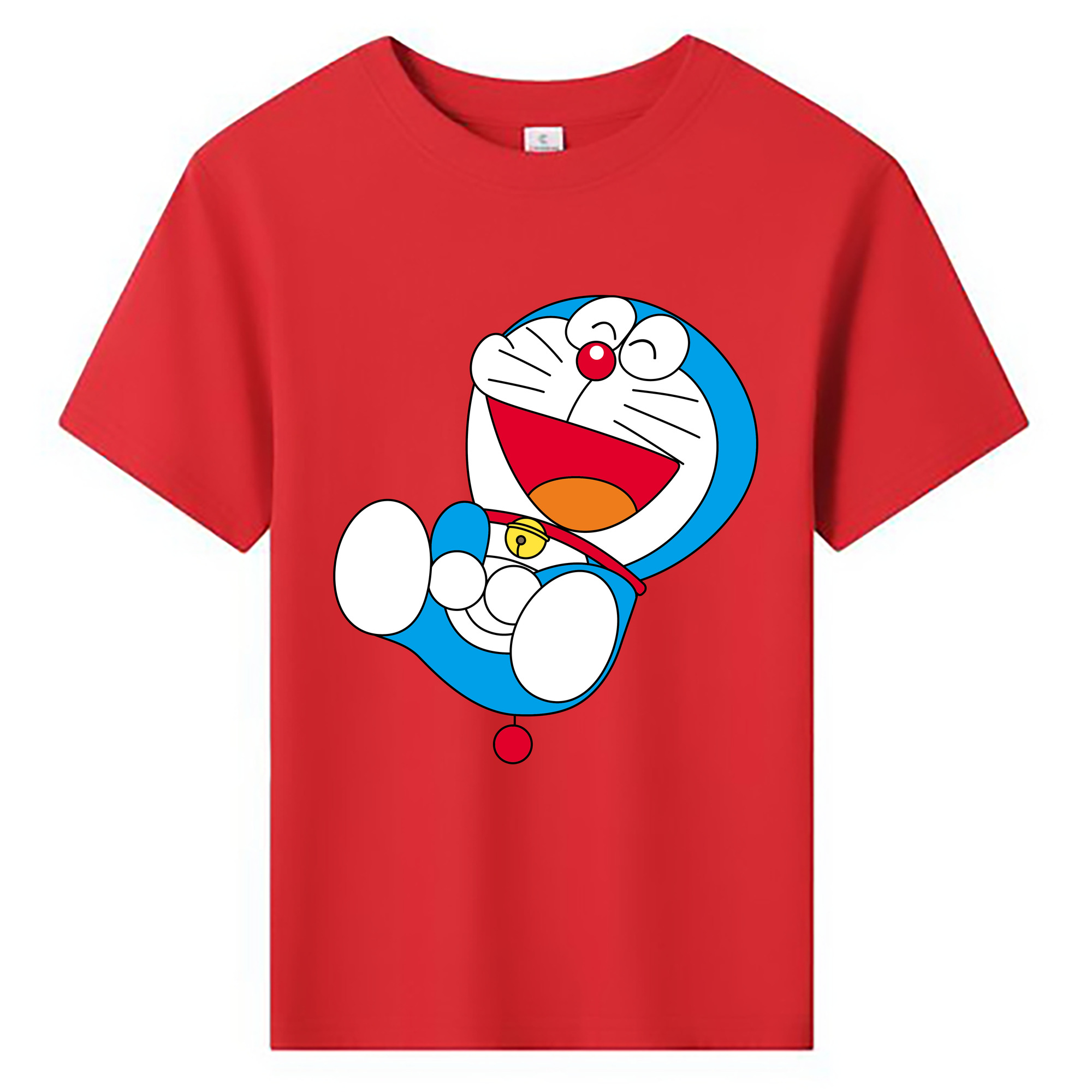 （画像用） ドラえもん Doraemon 綿100％キッズTシャツ（フロントプリント）