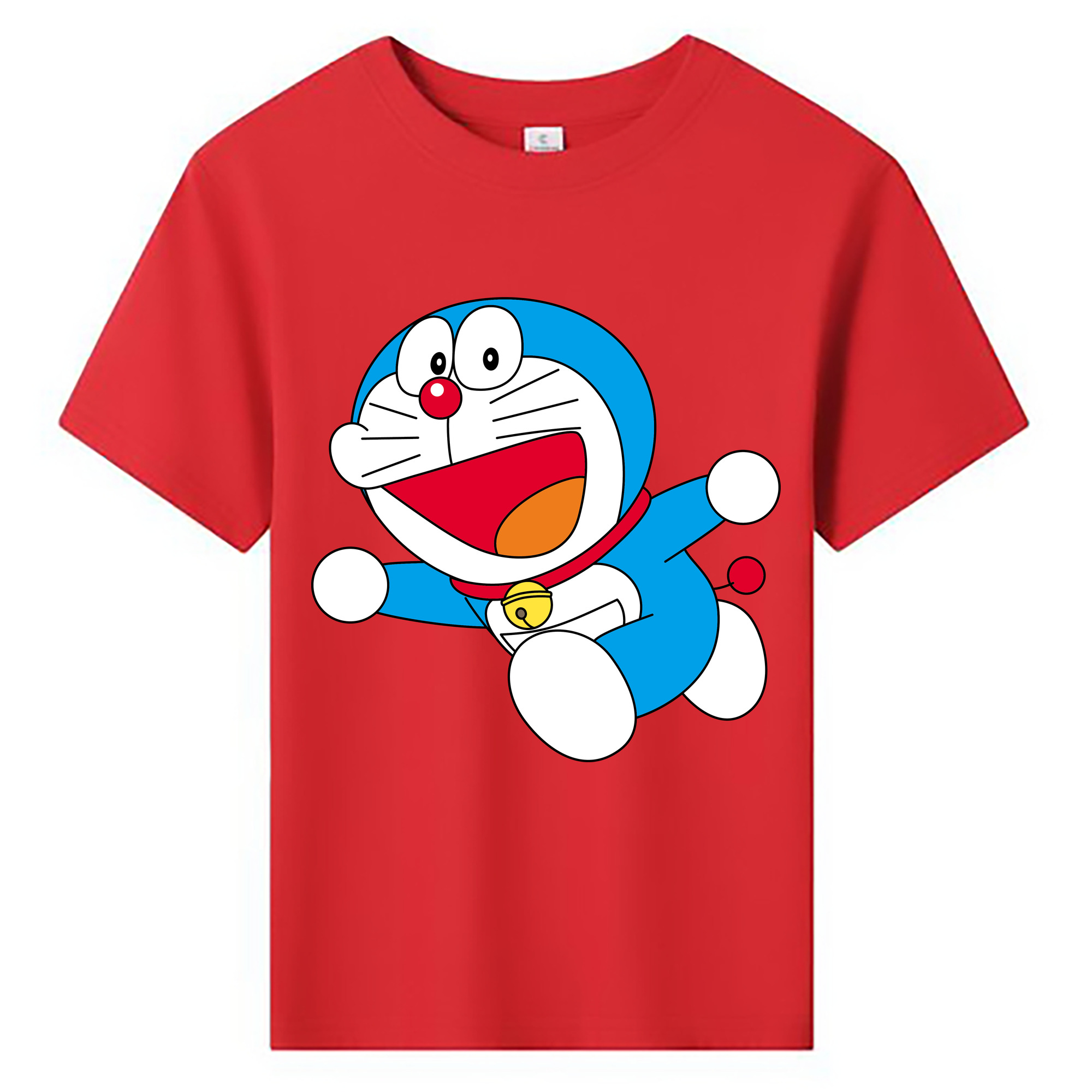 （画像用） ドラえもん Doraemon 綿100％キッズTシャツ（フロントプリント）