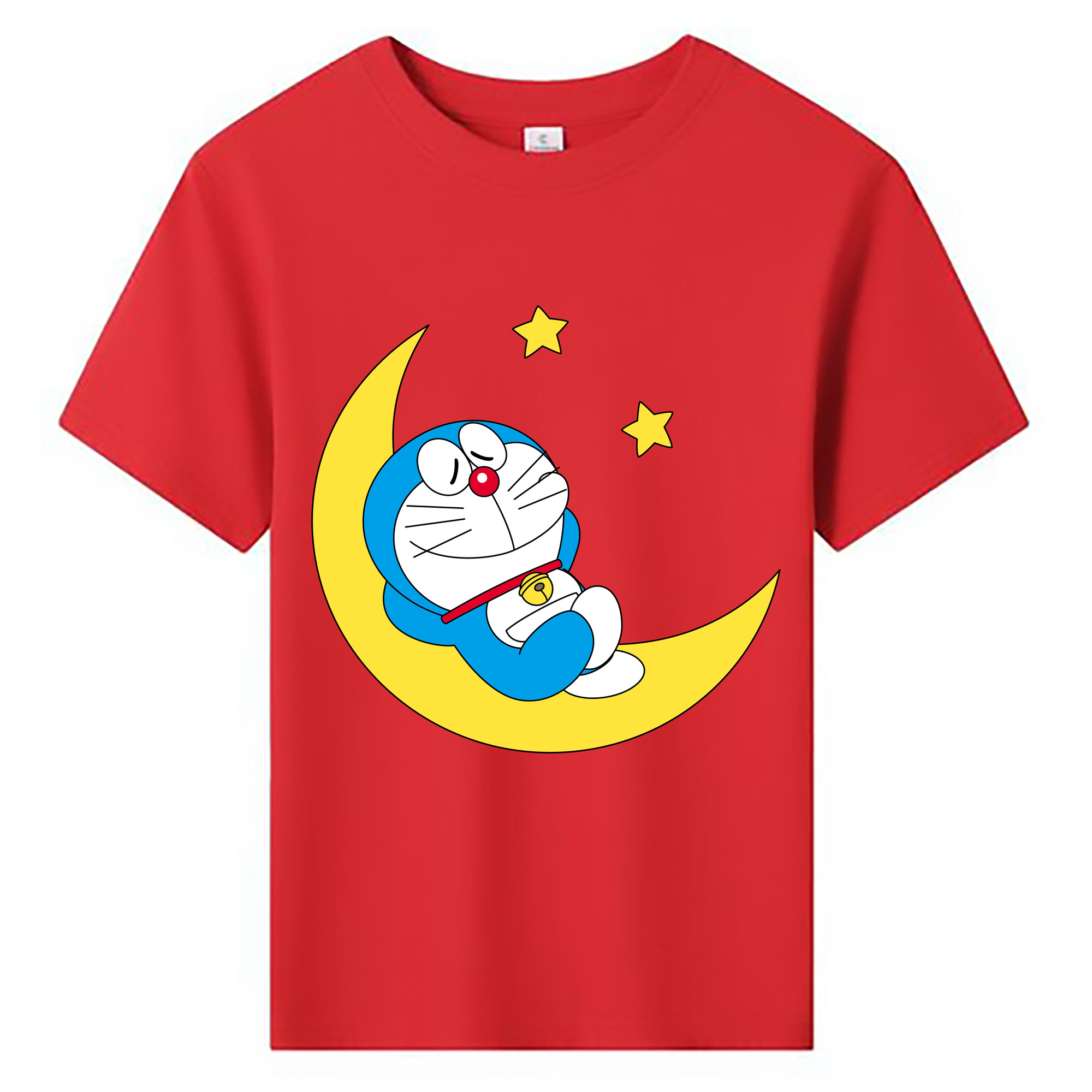 （画像用） ドラえもん Doraemon 綿100％キッズTシャツ（フロントプリント）