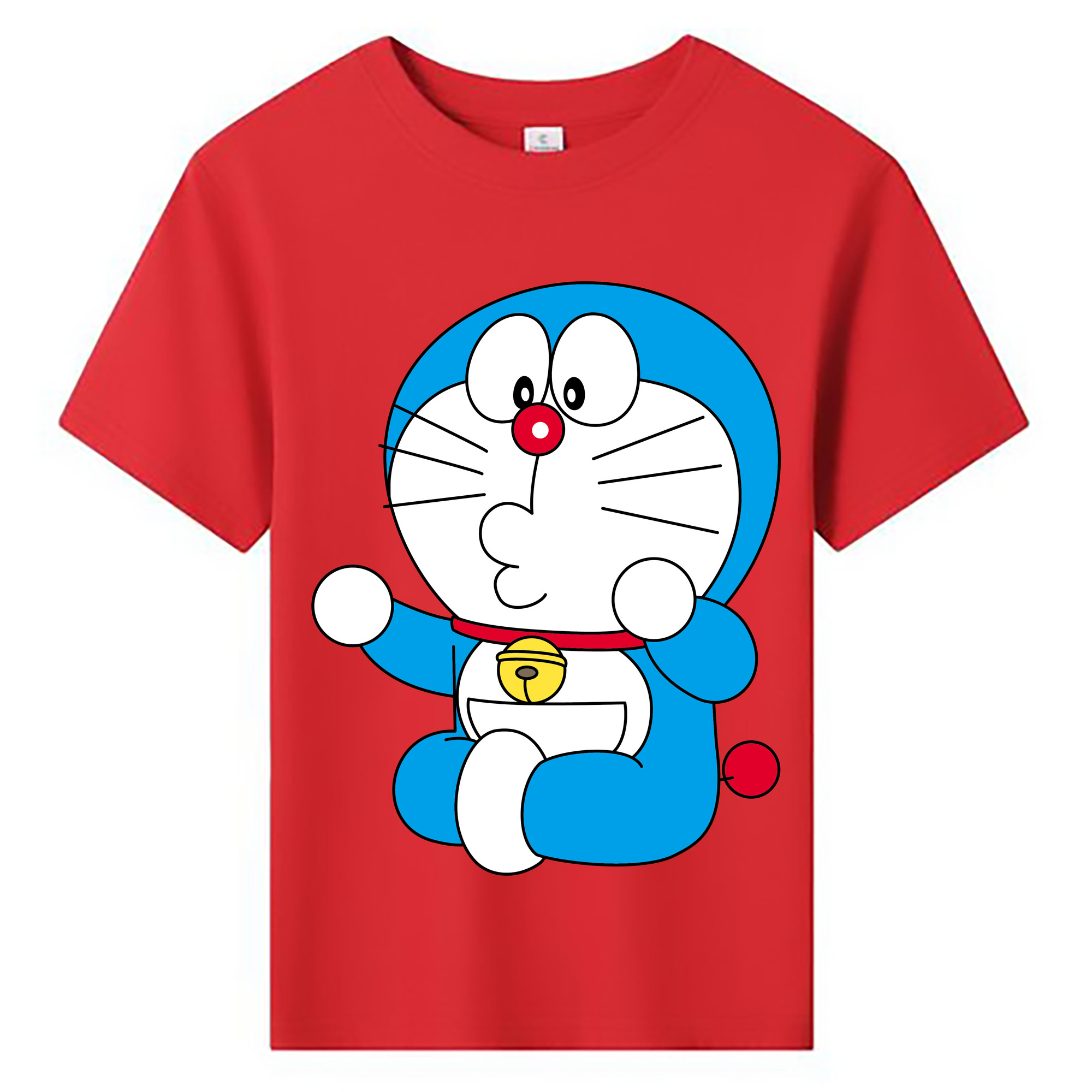 （画像用） ドラえもん Doraemon 綿100％キッズTシャツ（フロントプリント）