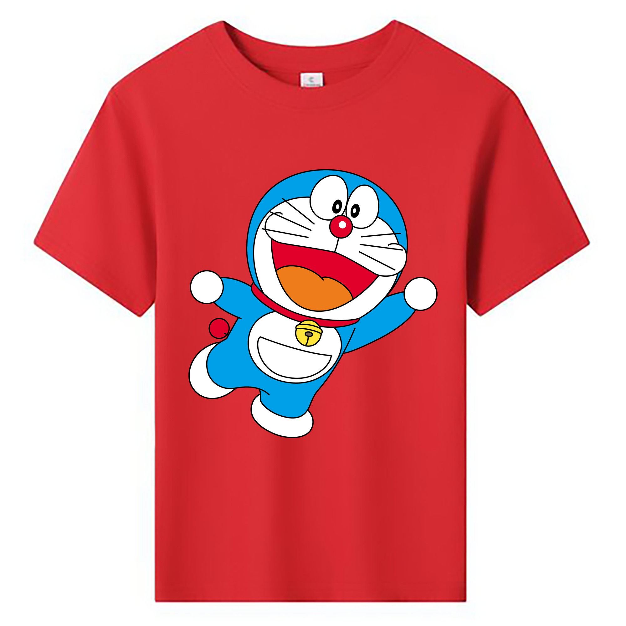 （画像用） ドラえもん Doraemon 綿100％キッズTシャツ（フロントプリント）