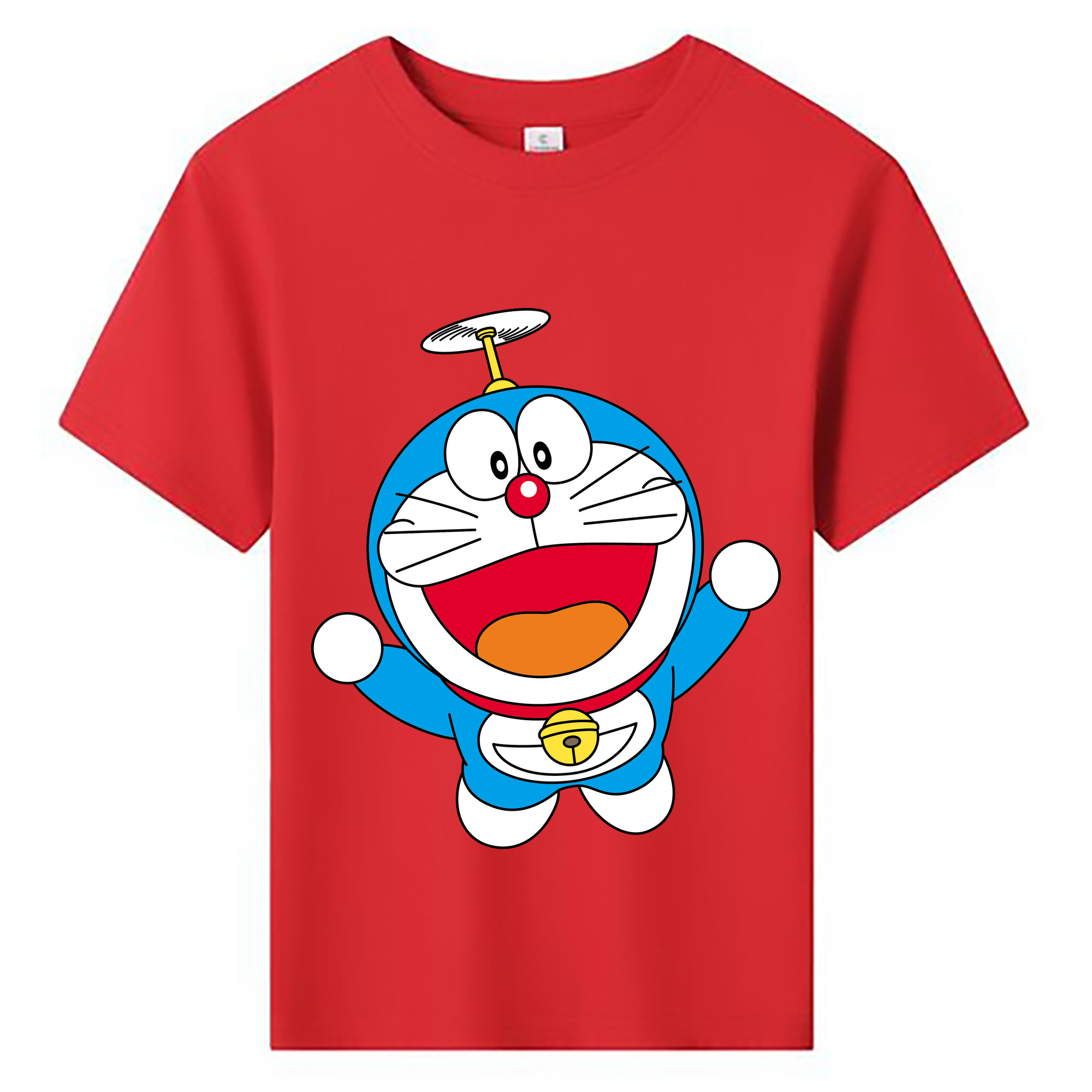 （画像用） ドラえもん Doraemon 綿100％キッズTシャツ（フロントプリント）