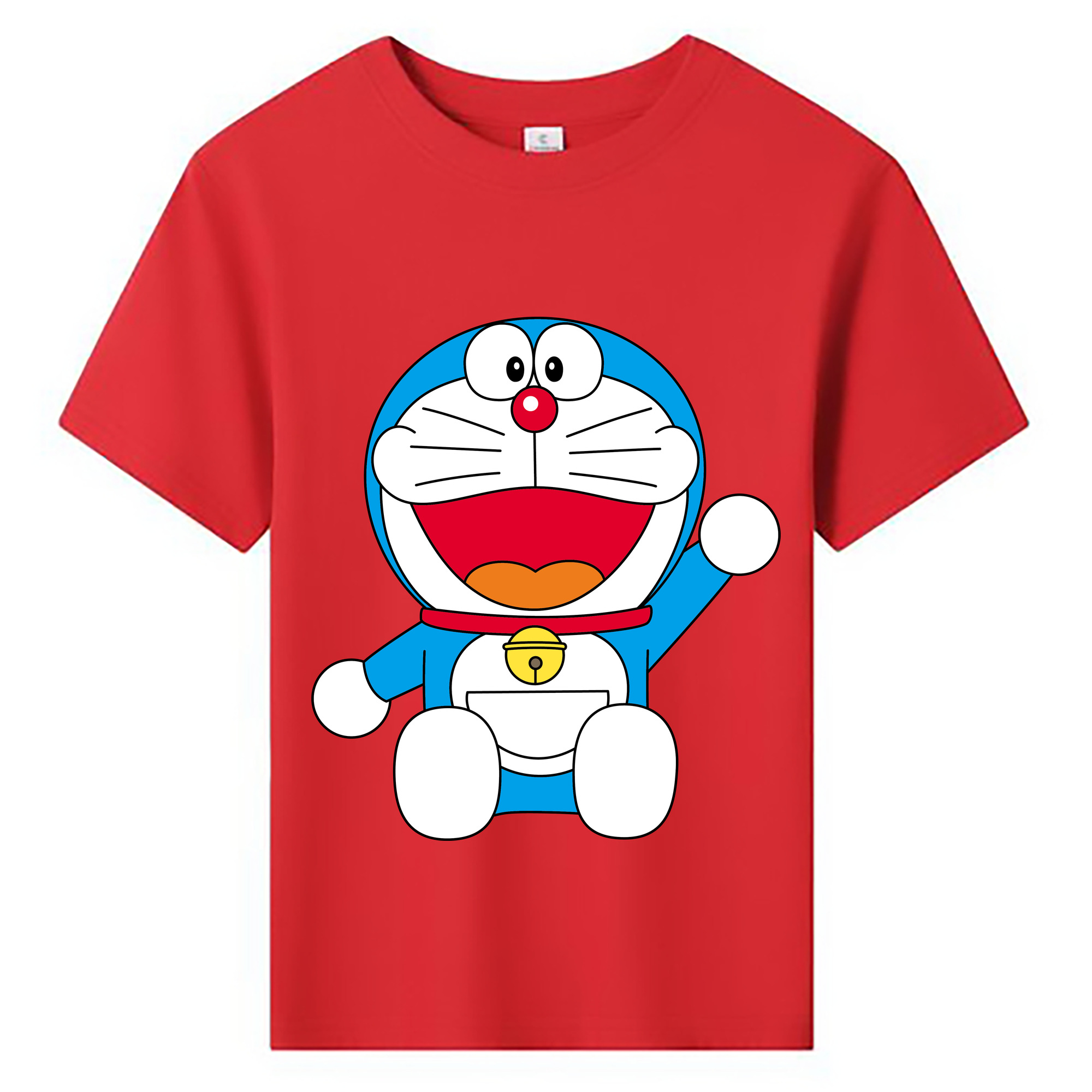 （画像用） ドラえもん Doraemon 綿100％キッズTシャツ（フロントプリント）