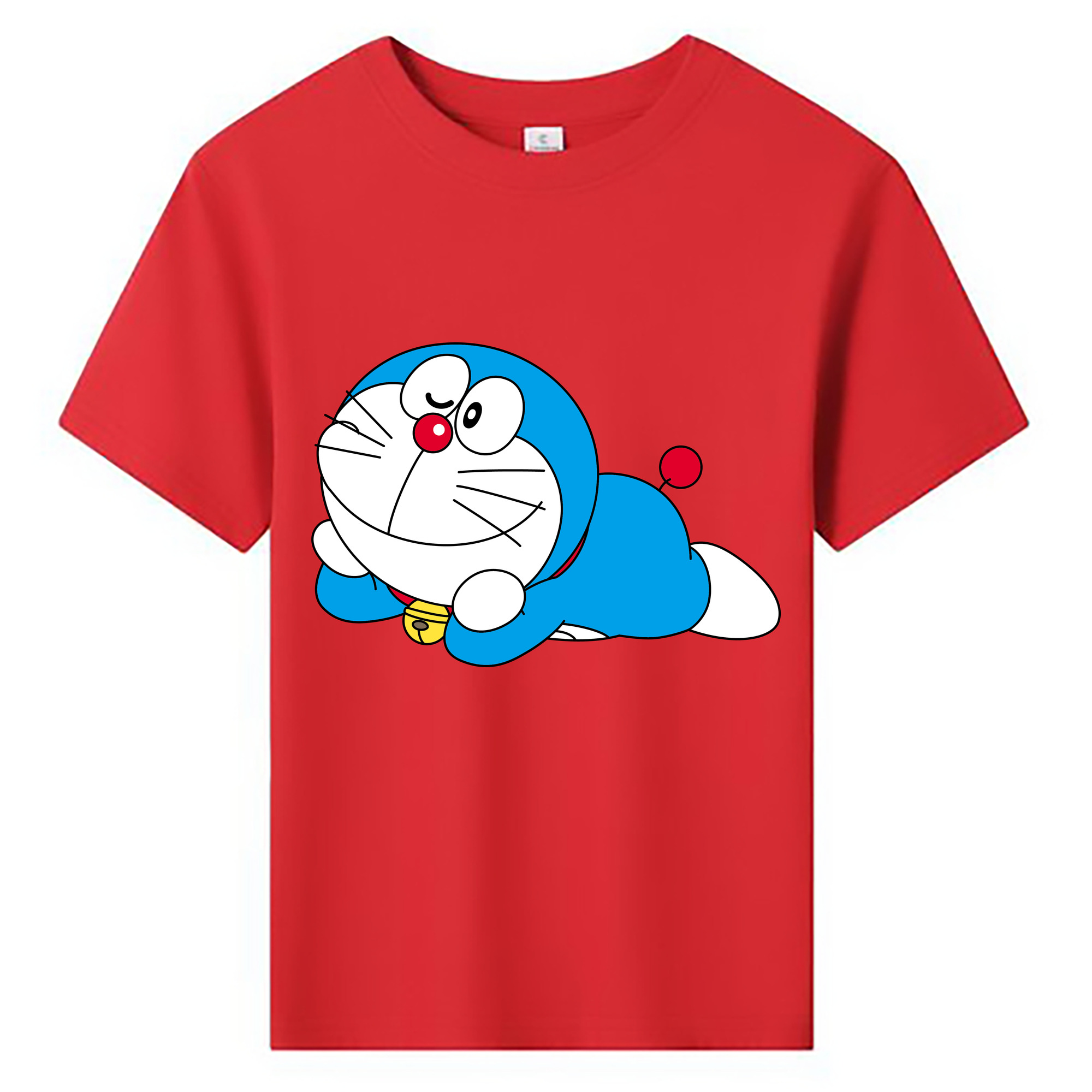 （画像用） ドラえもん Doraemon 綿100％キッズTシャツ（フロントプリント）