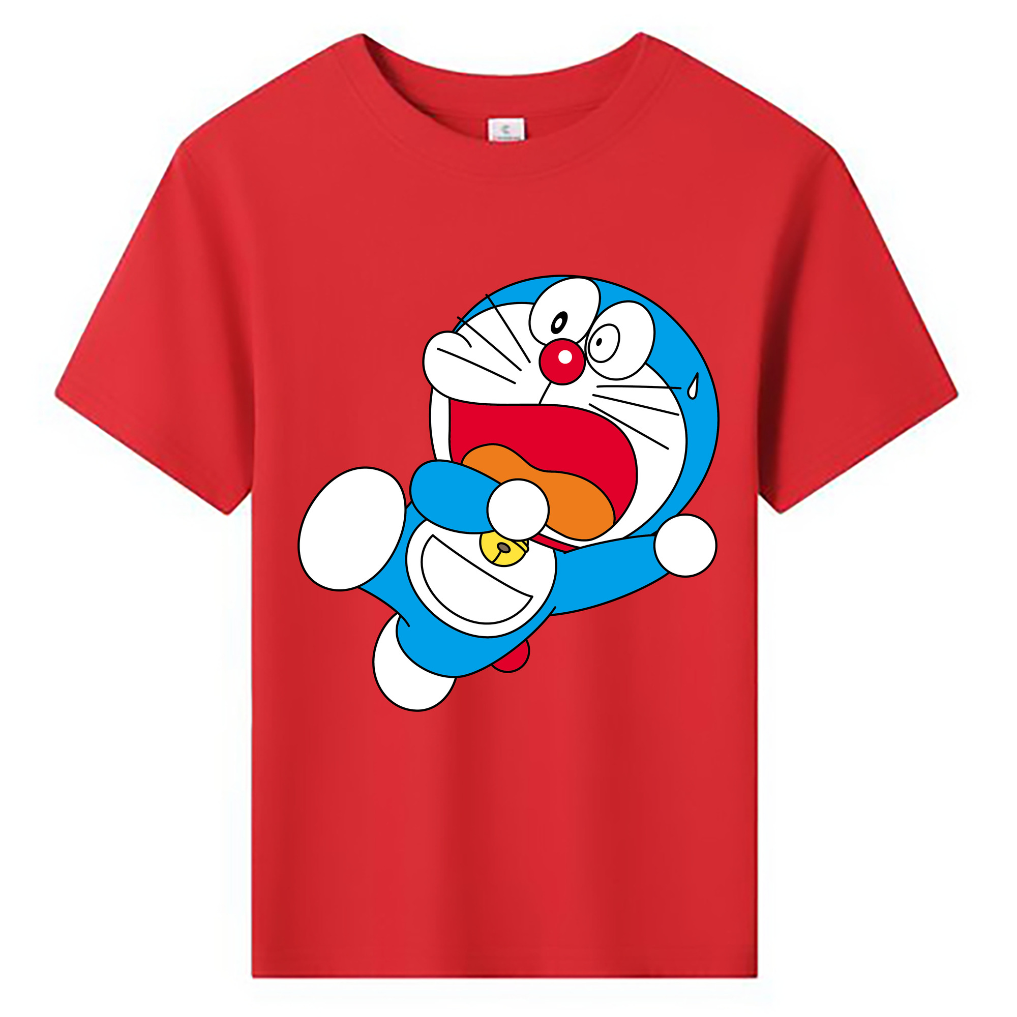 （画像用） ドラえもん Doraemon 綿100％キッズTシャツ（フロントプリント）
