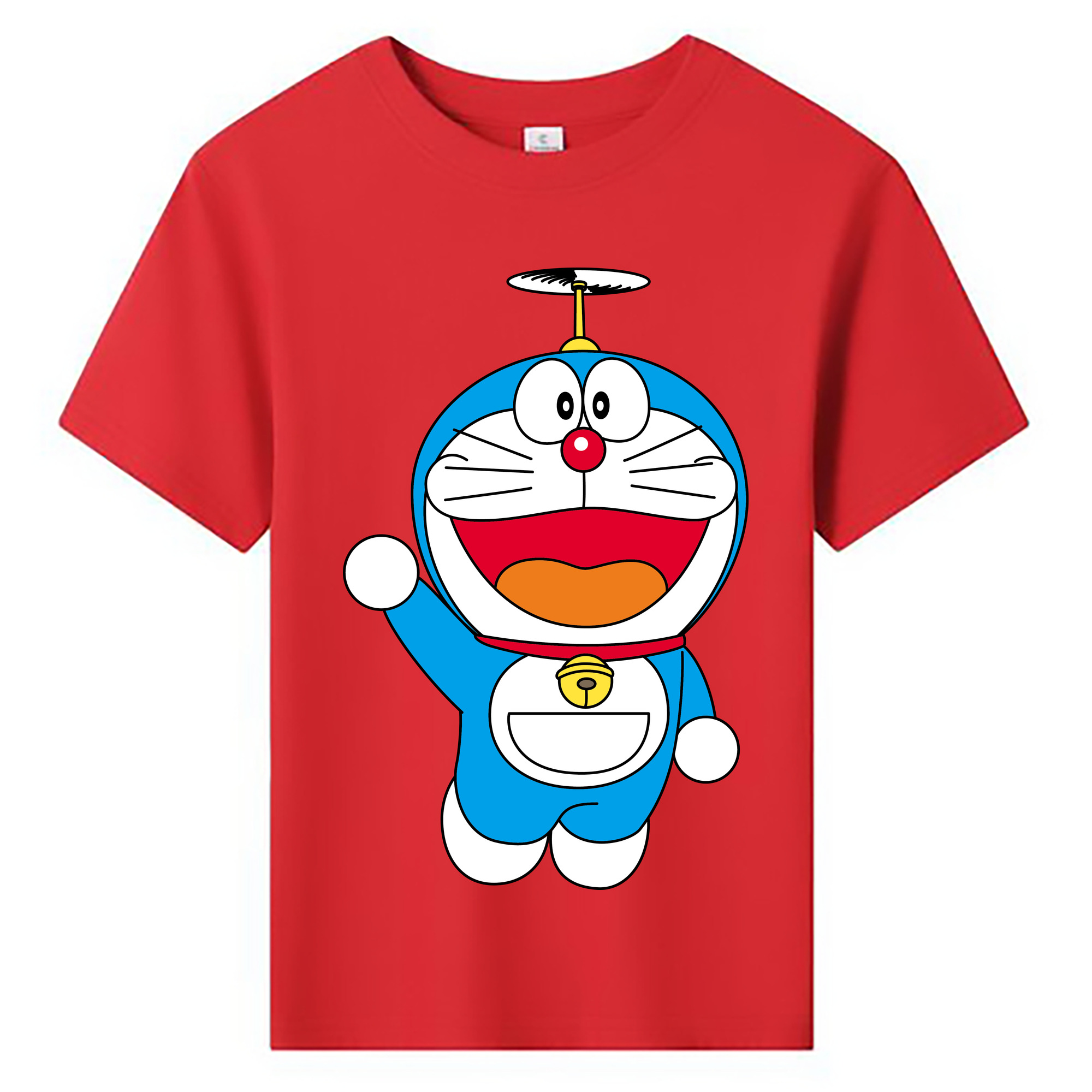 （画像用） ドラえもん Doraemon 綿100％キッズTシャツ（フロントプリント）