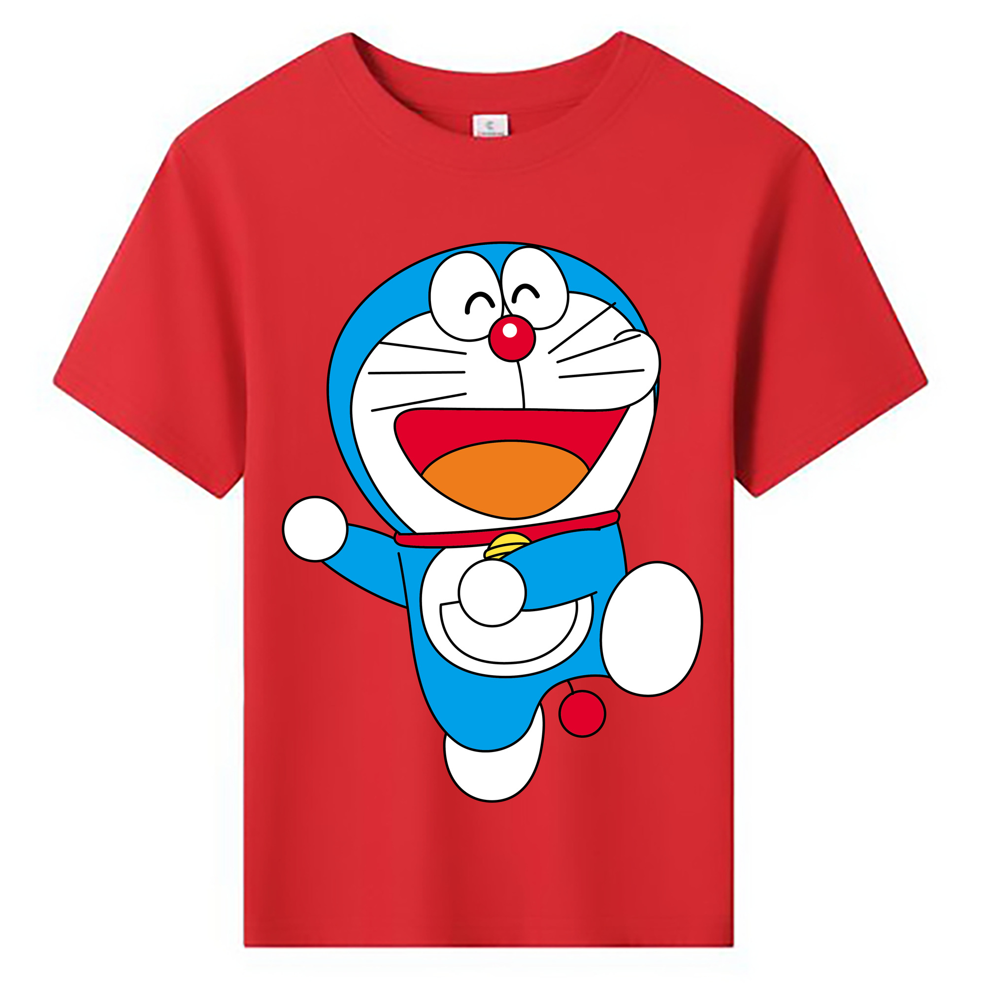 （画像用） ドラえもん Doraemon 綿100％キッズTシャツ（フロントプリント）