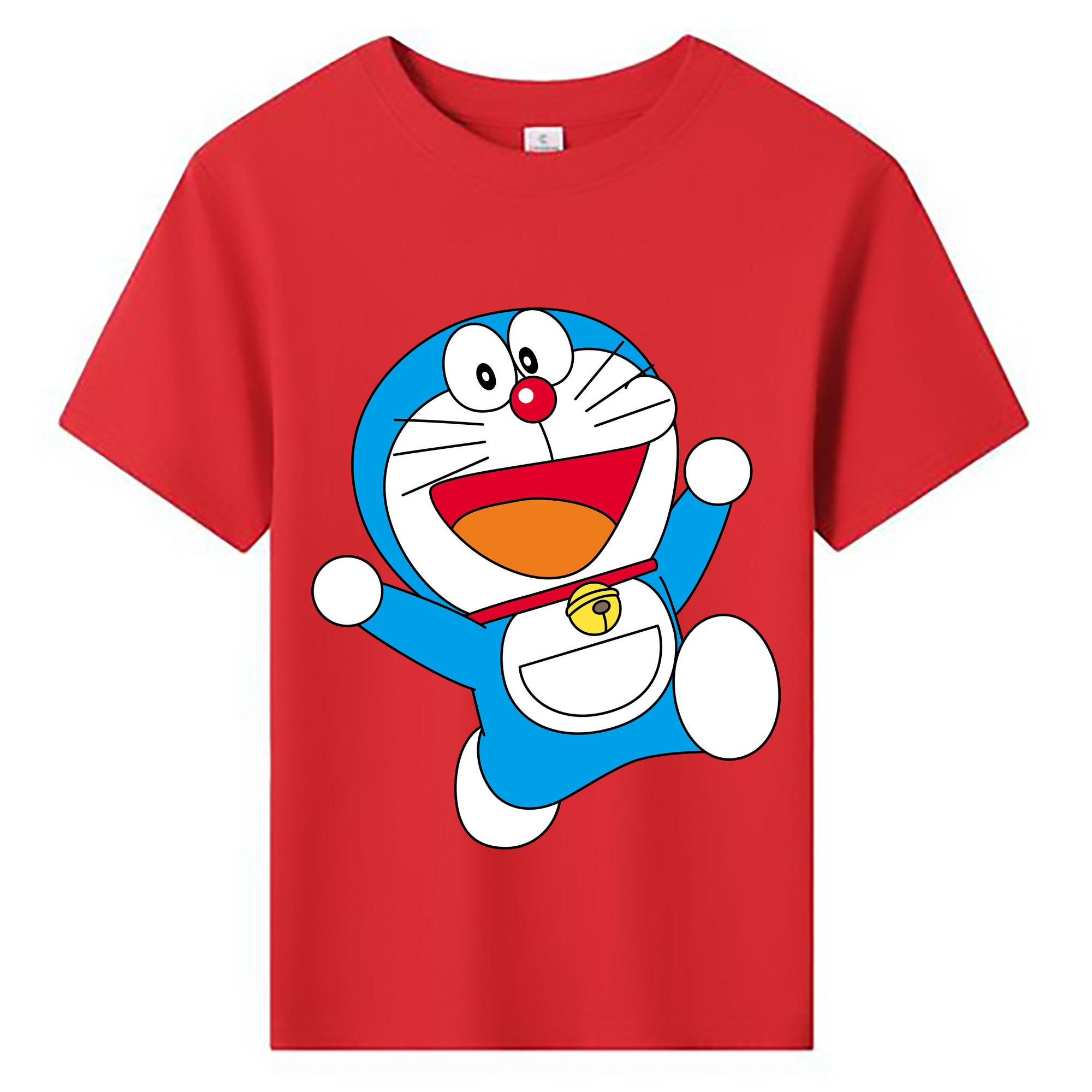 （画像用） ドラえもん Doraemon 綿100％キッズTシャツ（フロントプリント）