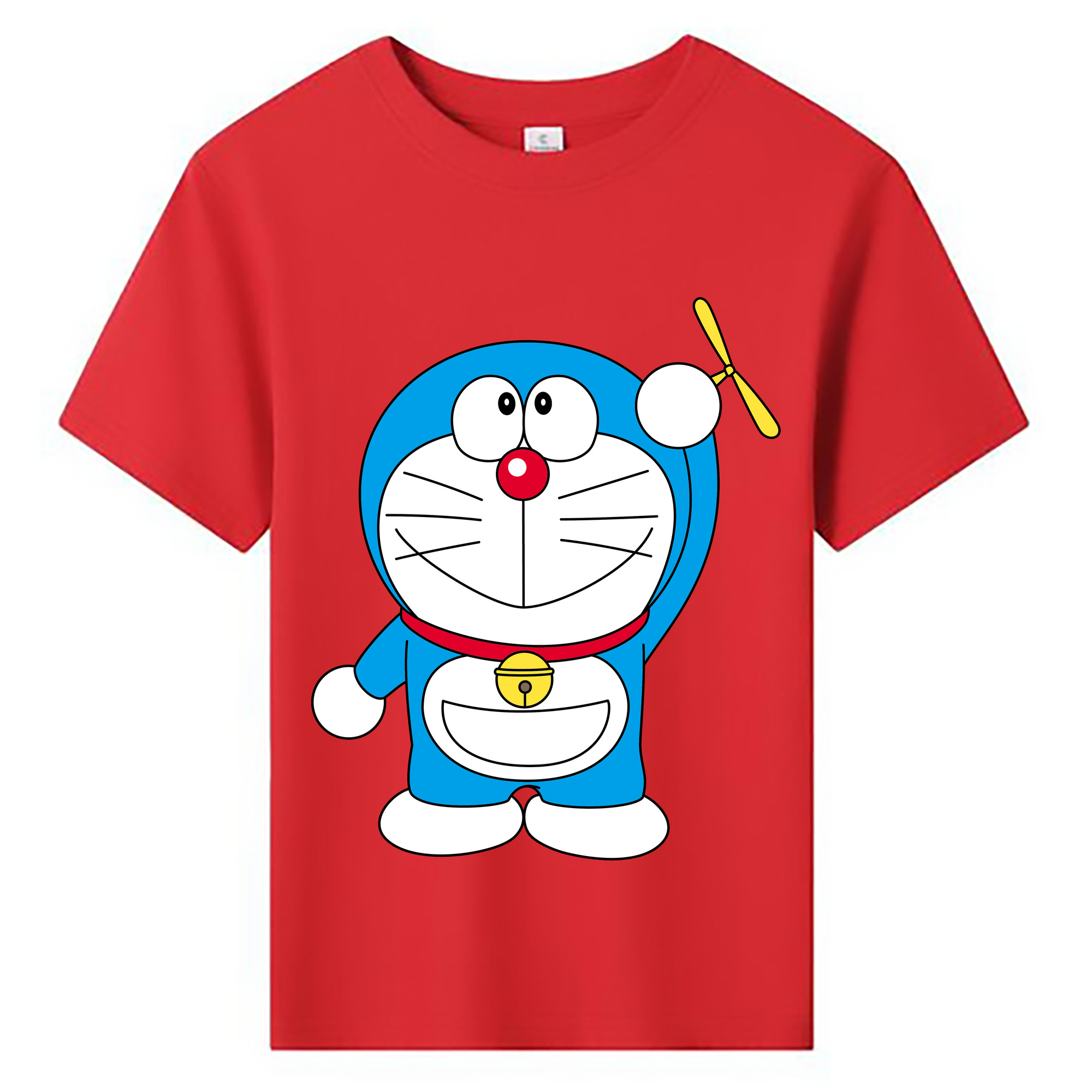 （画像用） ドラえもん Doraemon 綿100％キッズTシャツ（フロントプリント）