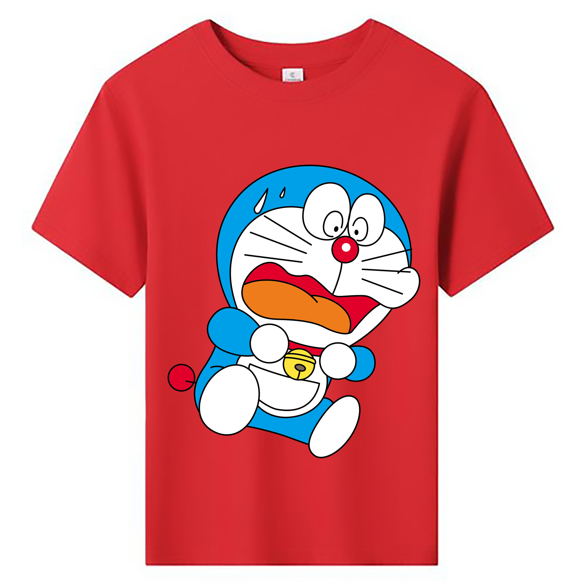 （画像用） ドラえもん Doraemon 綿100％キッズTシャツ（フロントプリント）