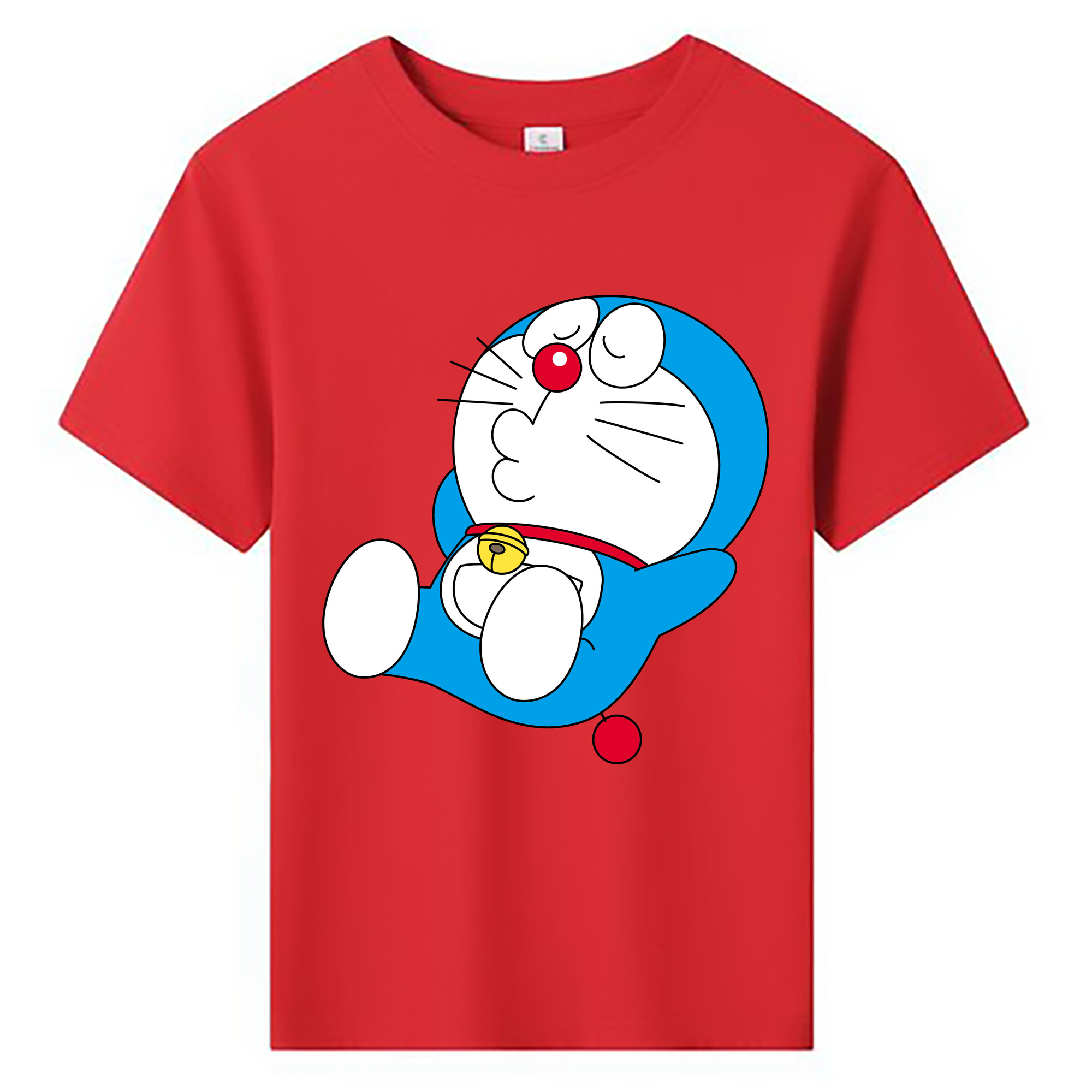 （画像用） ドラえもん Doraemon 綿100％キッズTシャツ（フロントプリント）