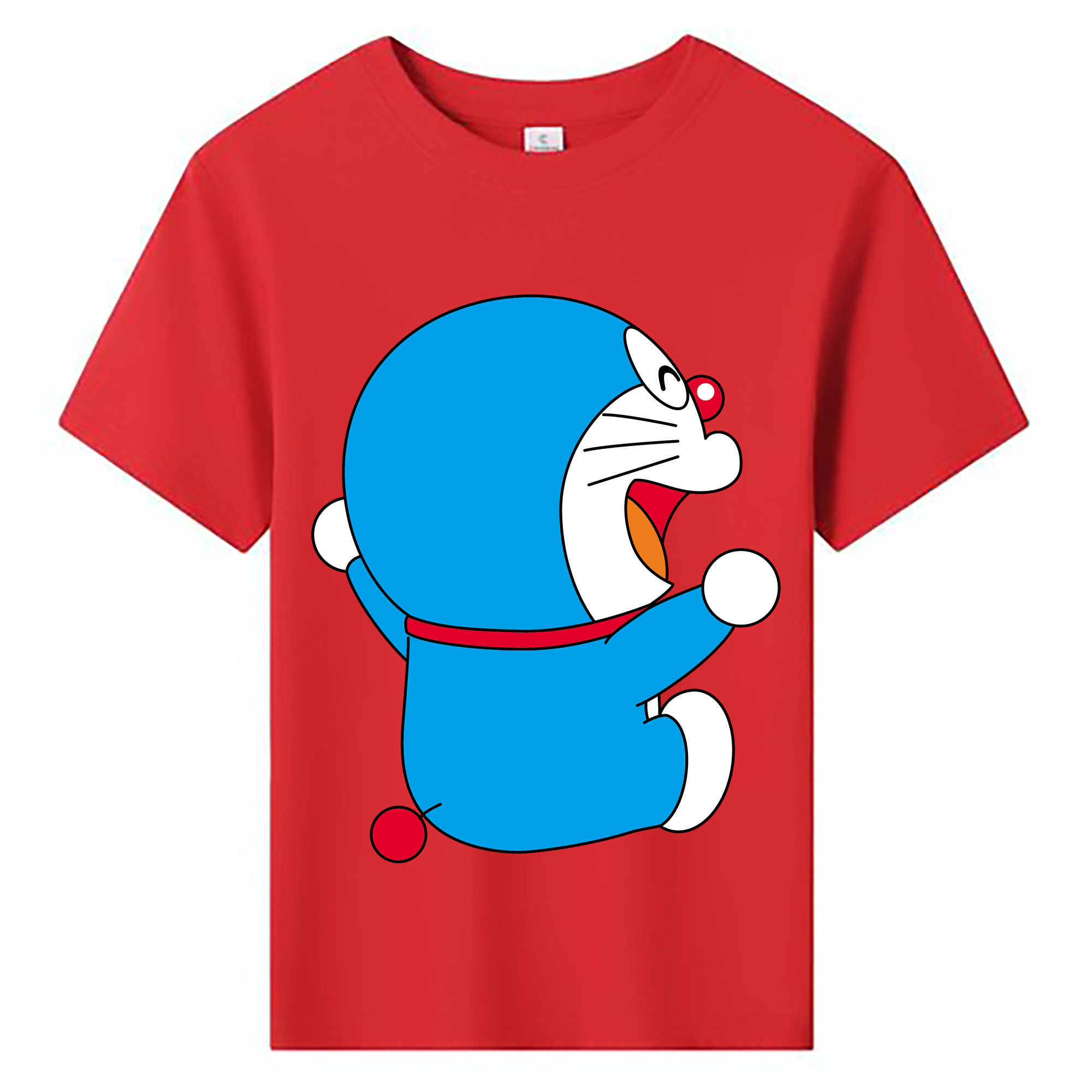 （画像用） ドラえもん Doraemon 綿100％キッズTシャツ（フロントプリント）