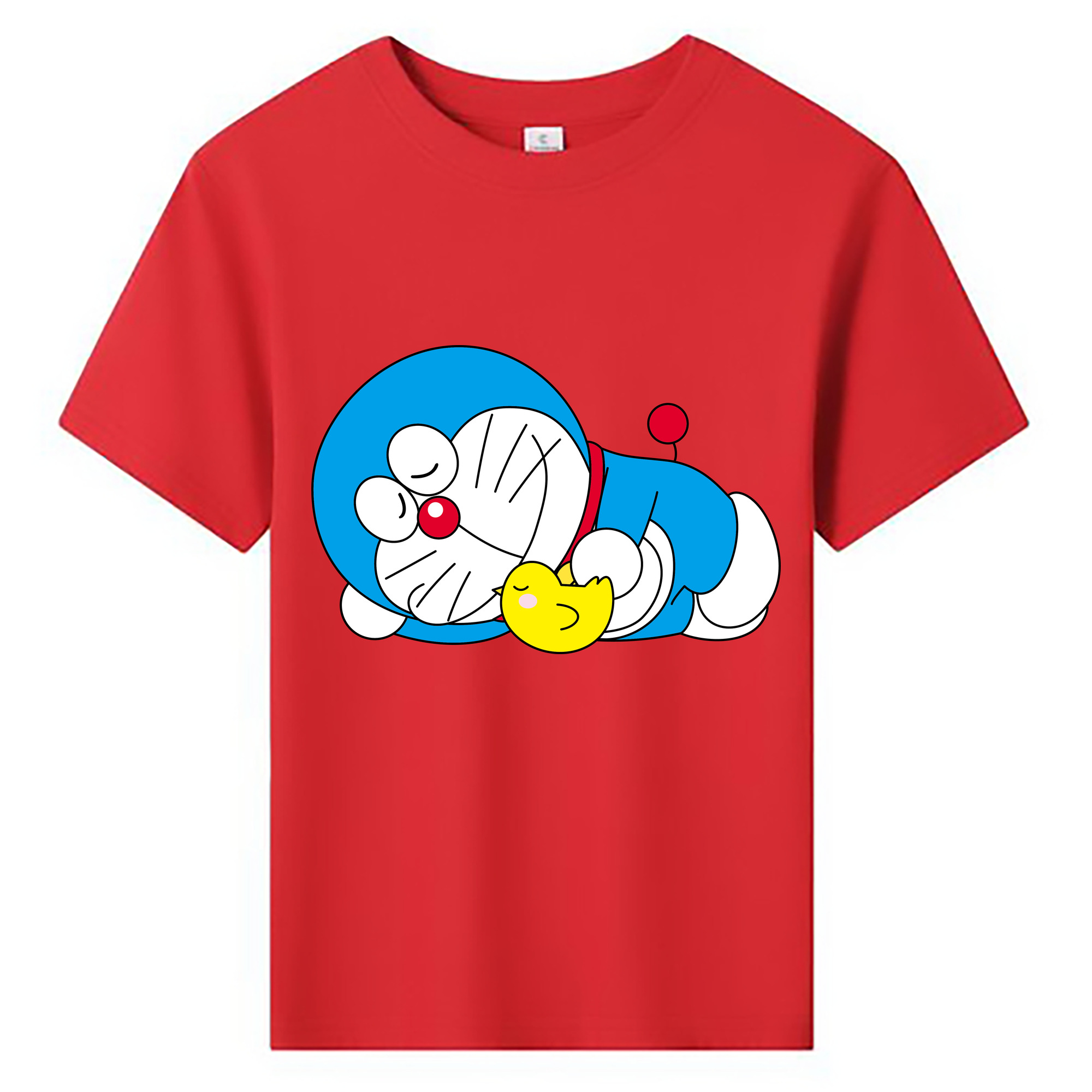 （画像用） ドラえもん Doraemon 綿100％キッズTシャツ（フロントプリント）