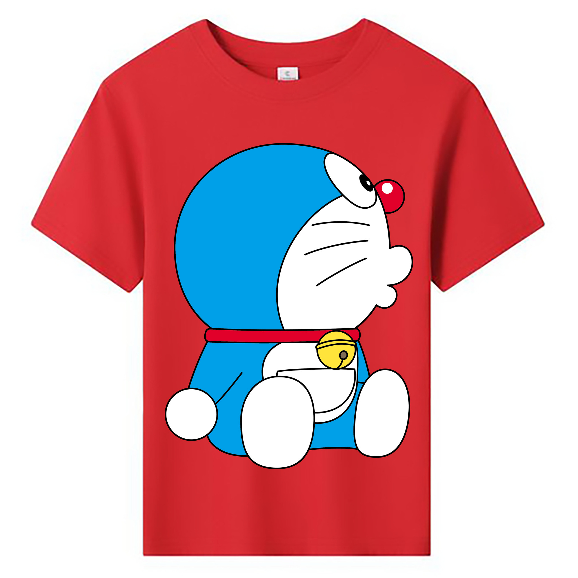 （画像用） ドラえもん Doraemon 綿100％キッズTシャツ（フロントプリント）
