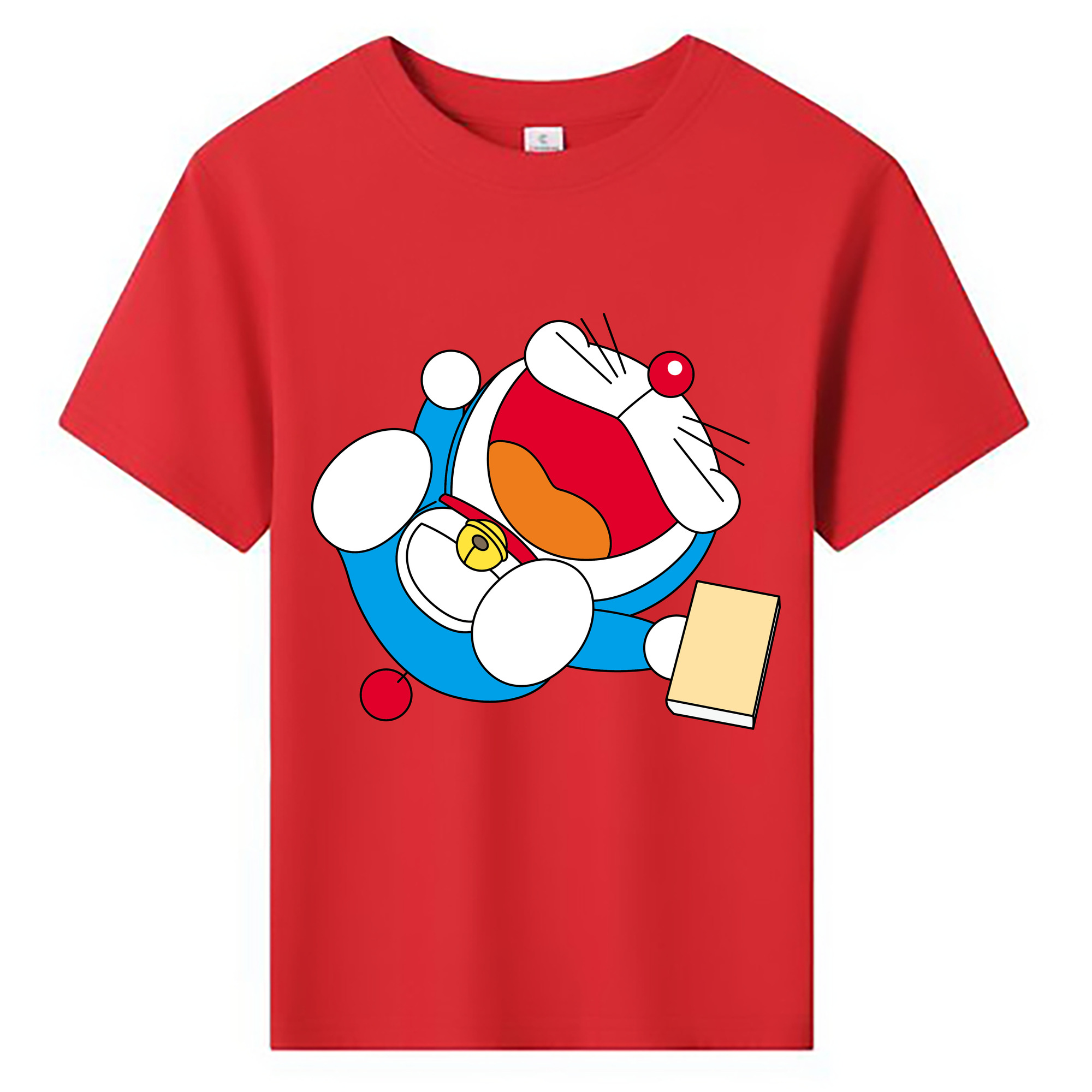 （画像用） ドラえもん Doraemon 綿100％キッズTシャツ（フロントプリント）