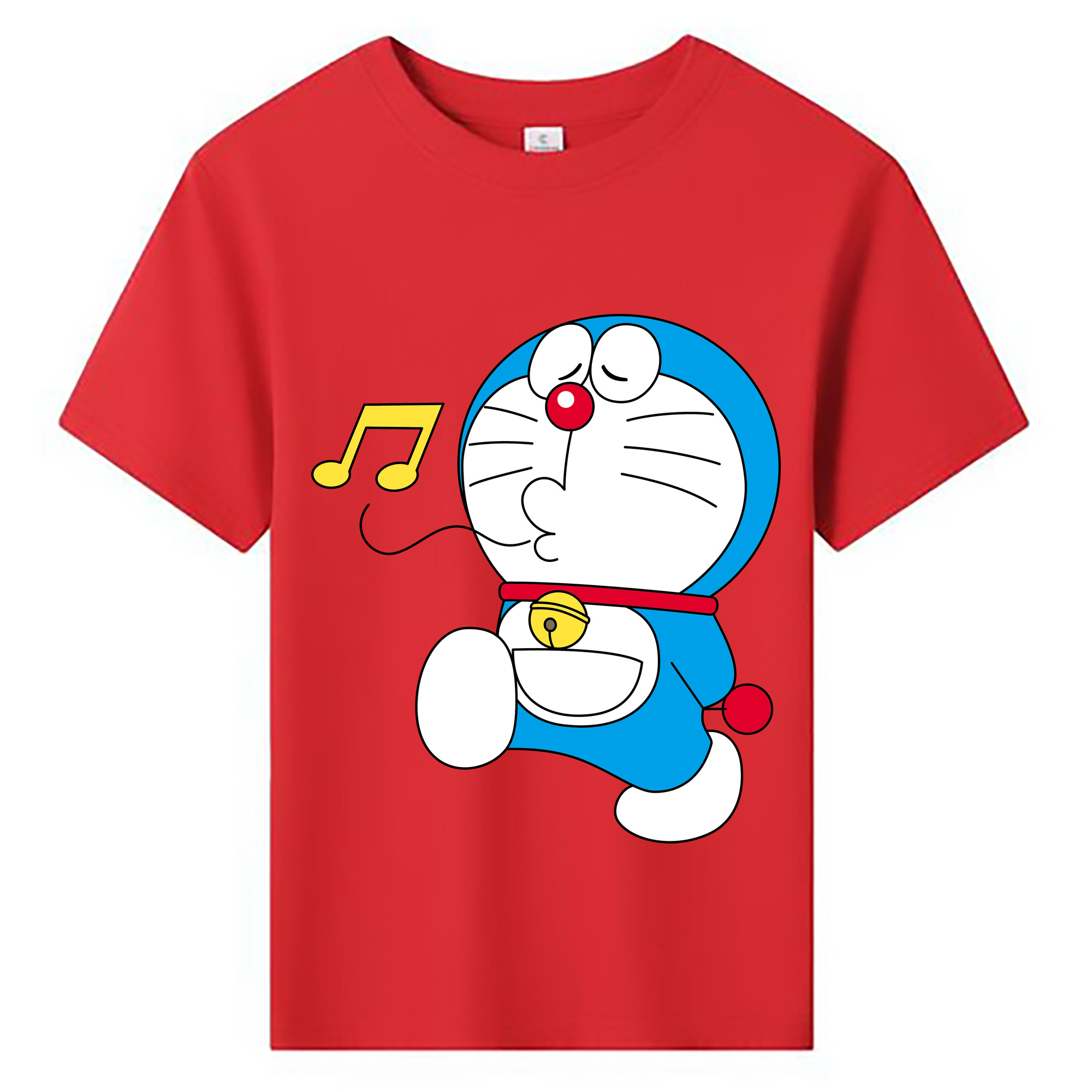 （画像用） ドラえもん Doraemon 綿100％キッズTシャツ（フロントプリント）