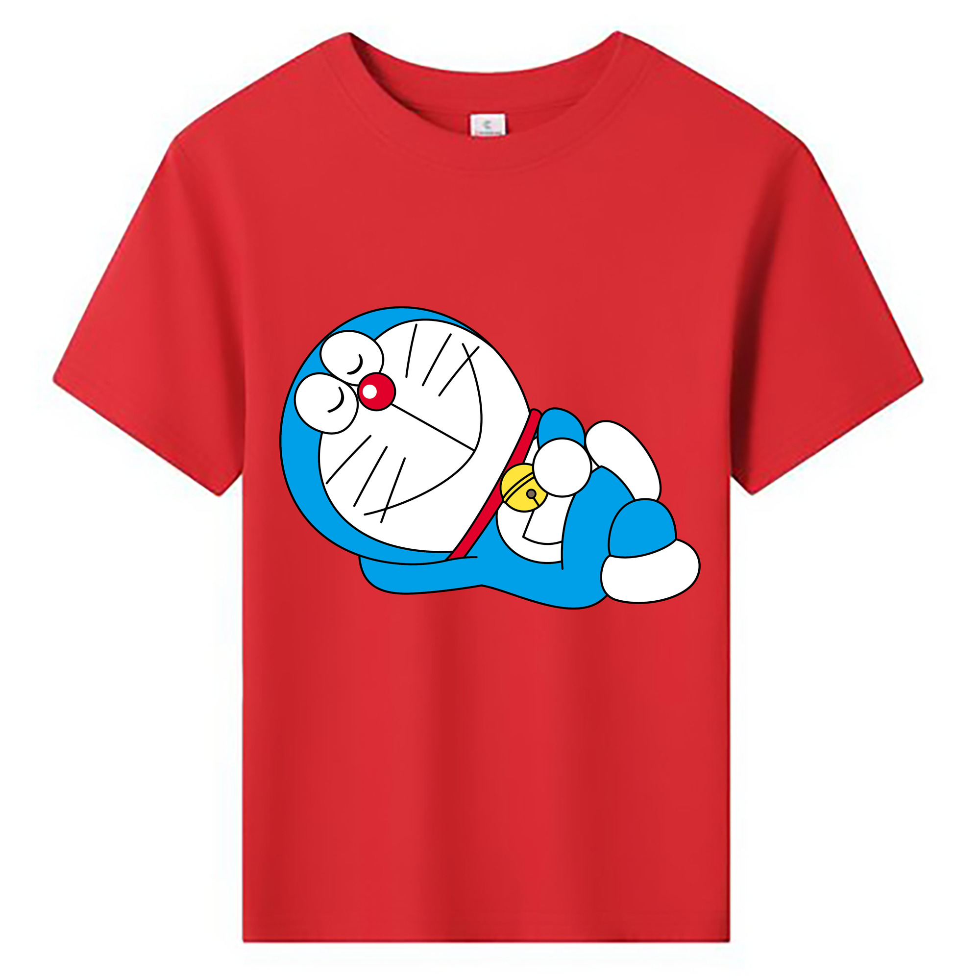 （画像用） ドラえもん Doraemon 綿100％キッズTシャツ（フロントプリント）