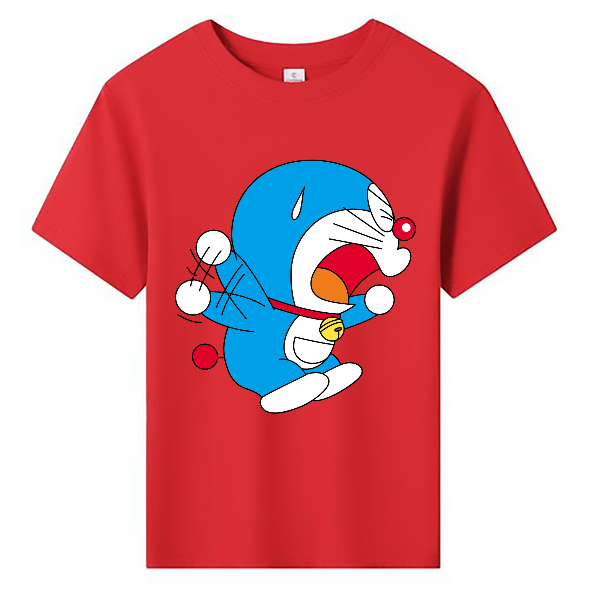 （画像用） ドラえもん Doraemon 綿100％キッズTシャツ（フロントプリント）