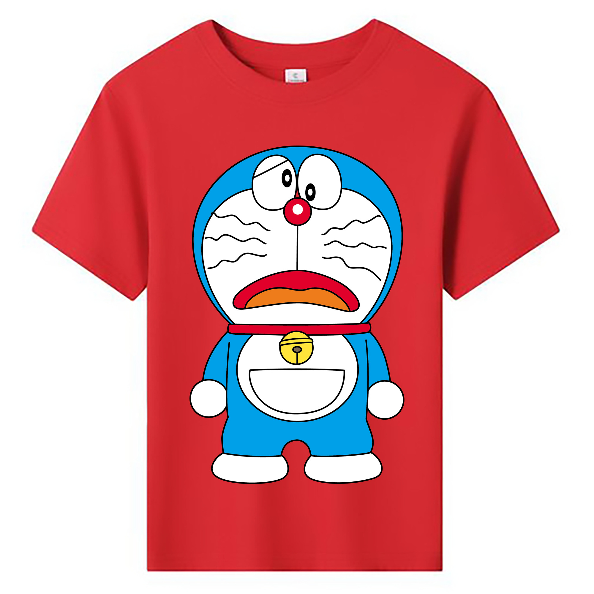 （画像用） ドラえもん Doraemon 綿100％キッズTシャツ（フロントプリント）