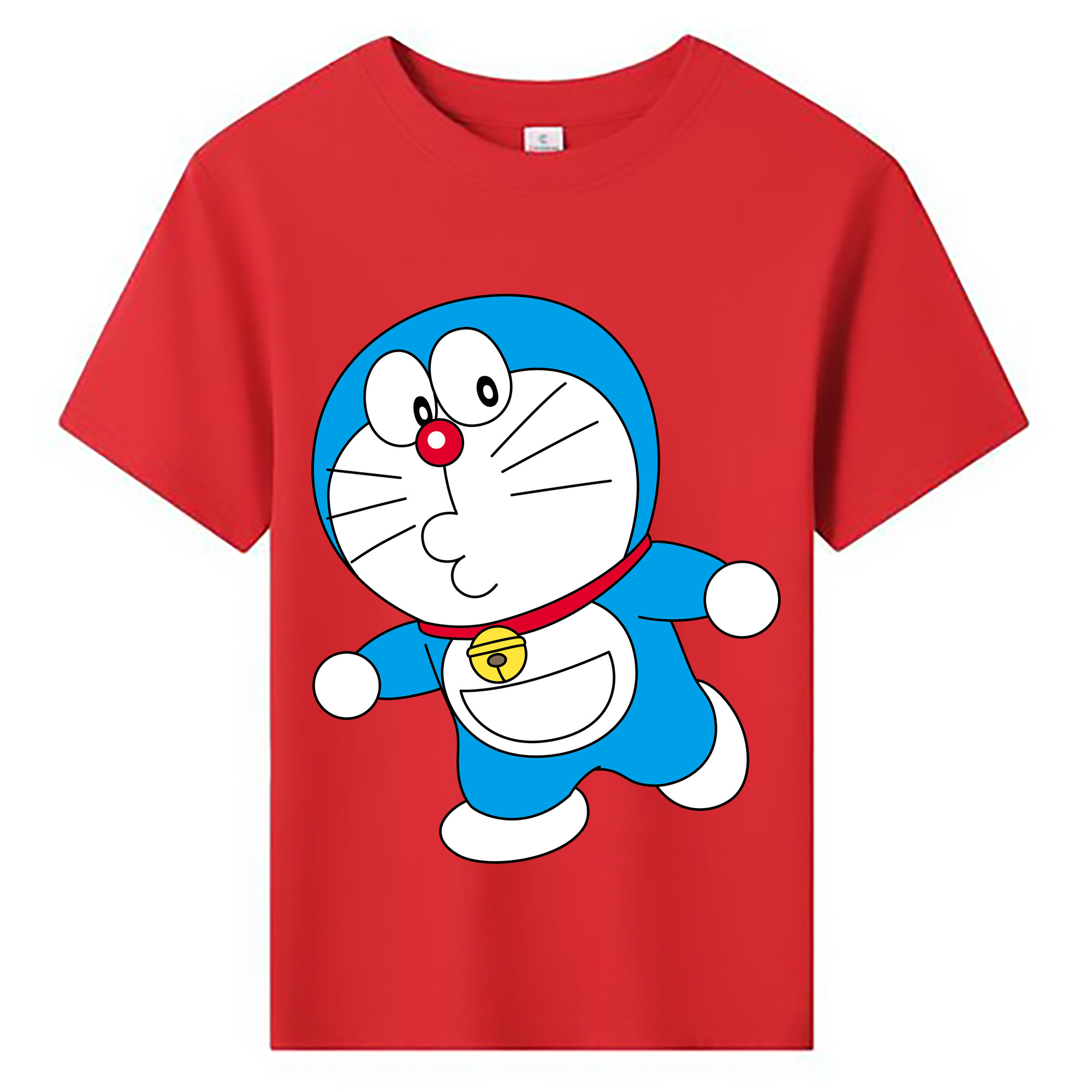 （画像用） ドラえもん Doraemon 綿100％キッズTシャツ（フロントプリント）