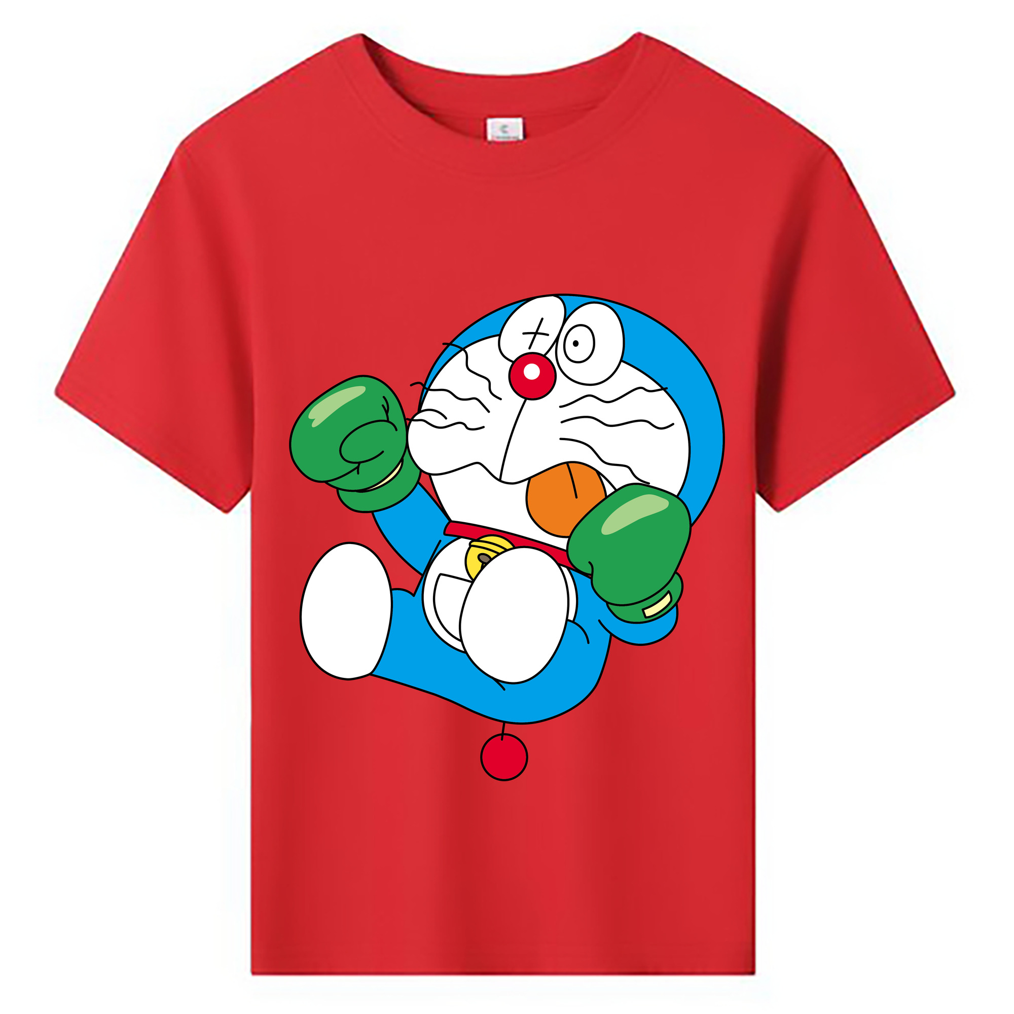 （画像用） ドラえもん Doraemon 綿100％キッズTシャツ（フロントプリント）