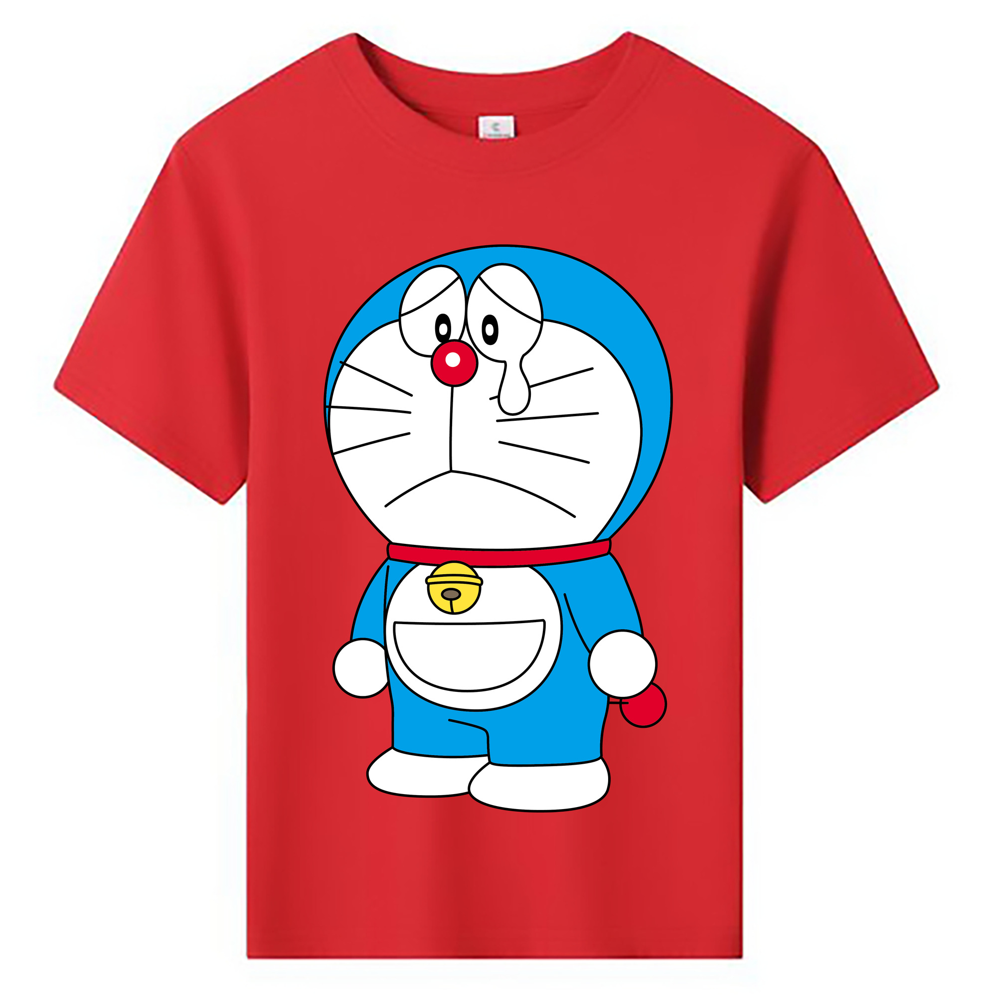 （画像用） ドラえもん Doraemon 綿100％キッズTシャツ（フロントプリント）