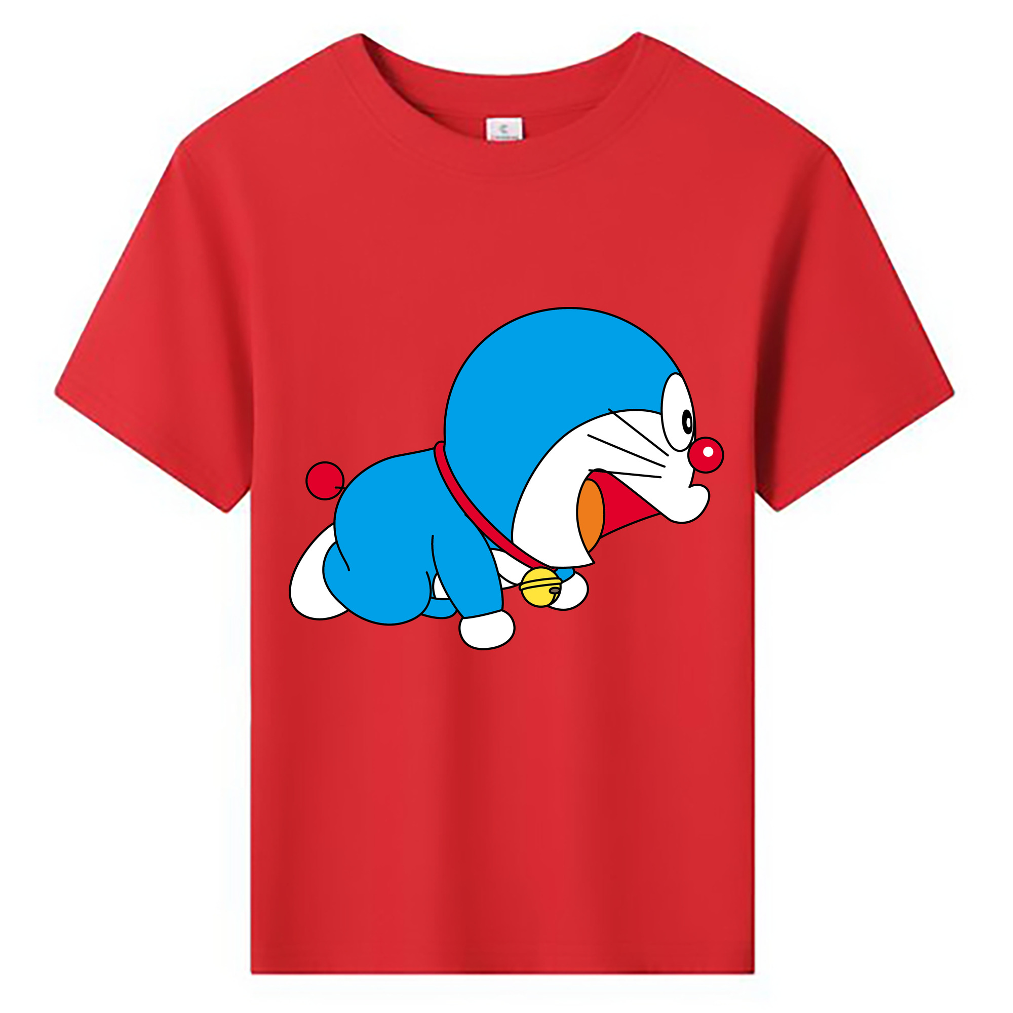 （画像用） ドラえもん Doraemon 綿100％キッズTシャツ（フロントプリント）