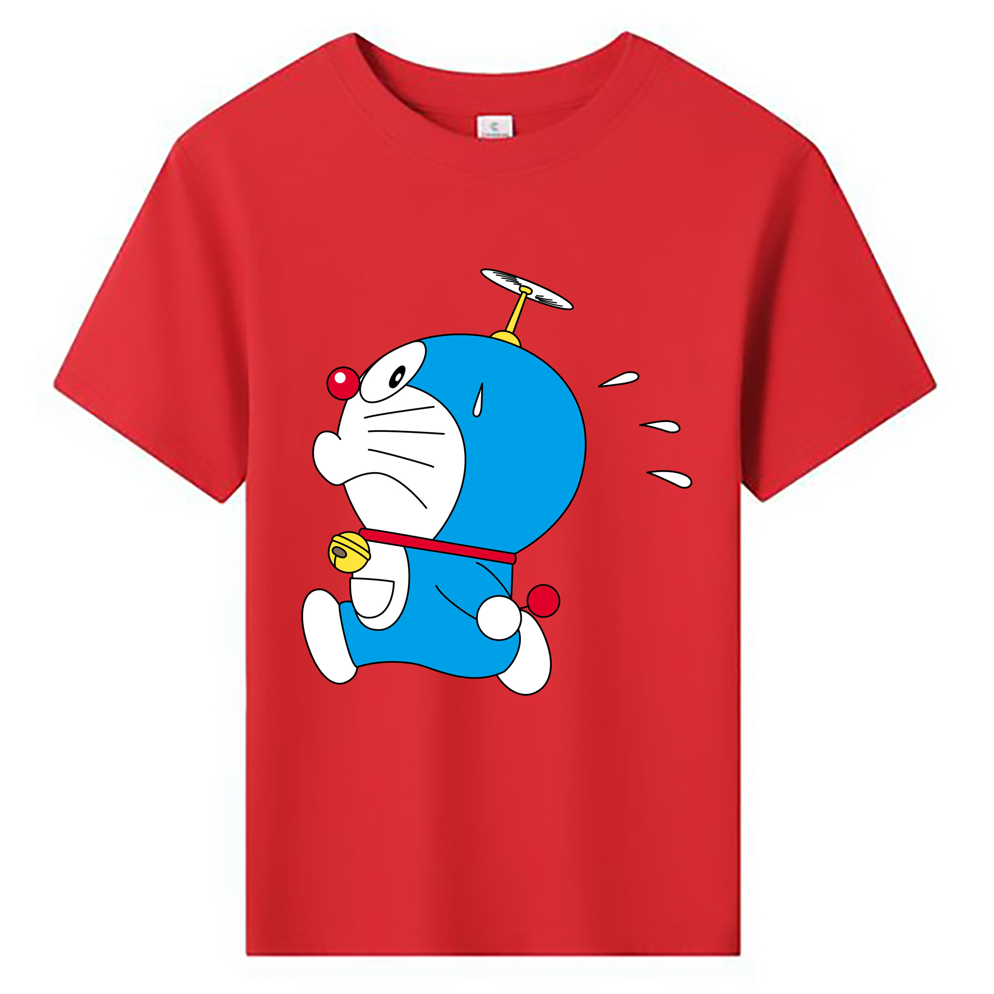 （画像用） ドラえもん Doraemon 綿100％キッズTシャツ（フロントプリント）