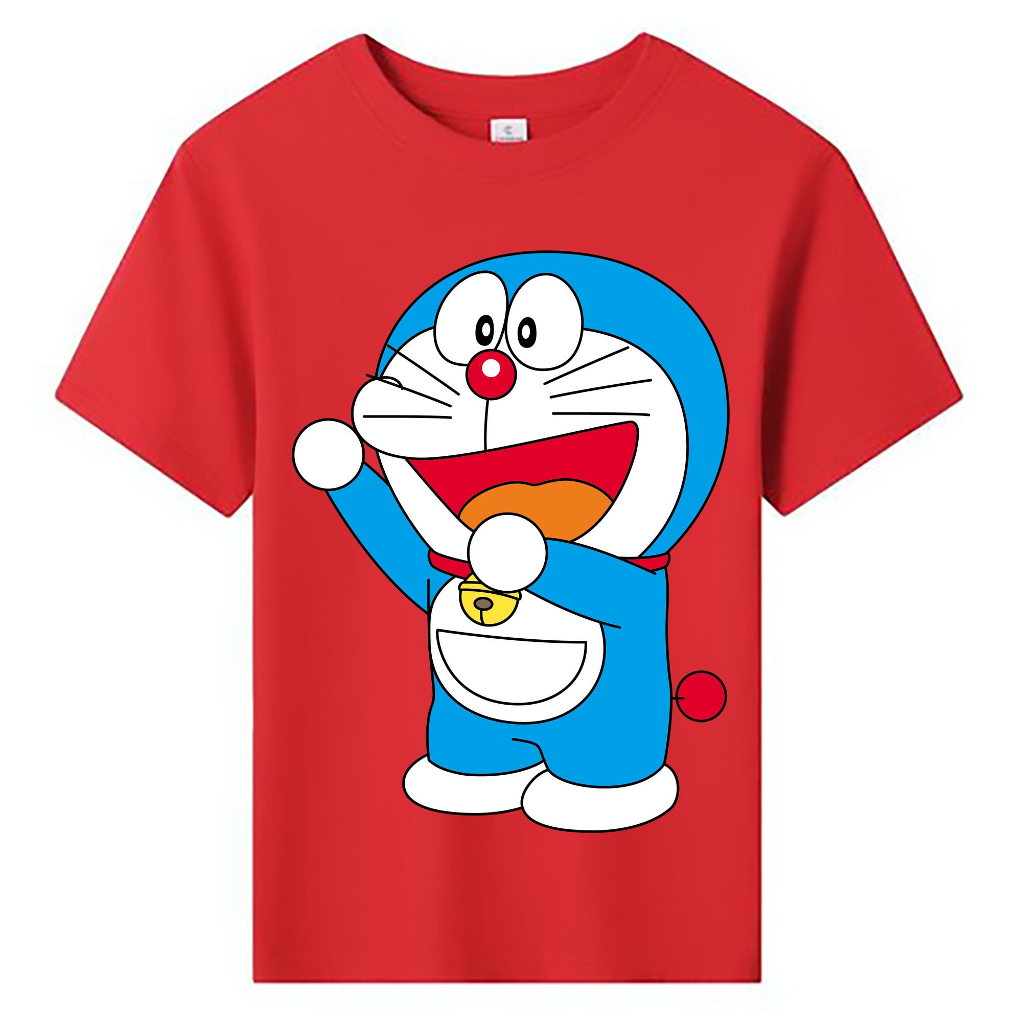（画像用） ドラえもん Doraemon 綿100％キッズTシャツ（フロントプリント）