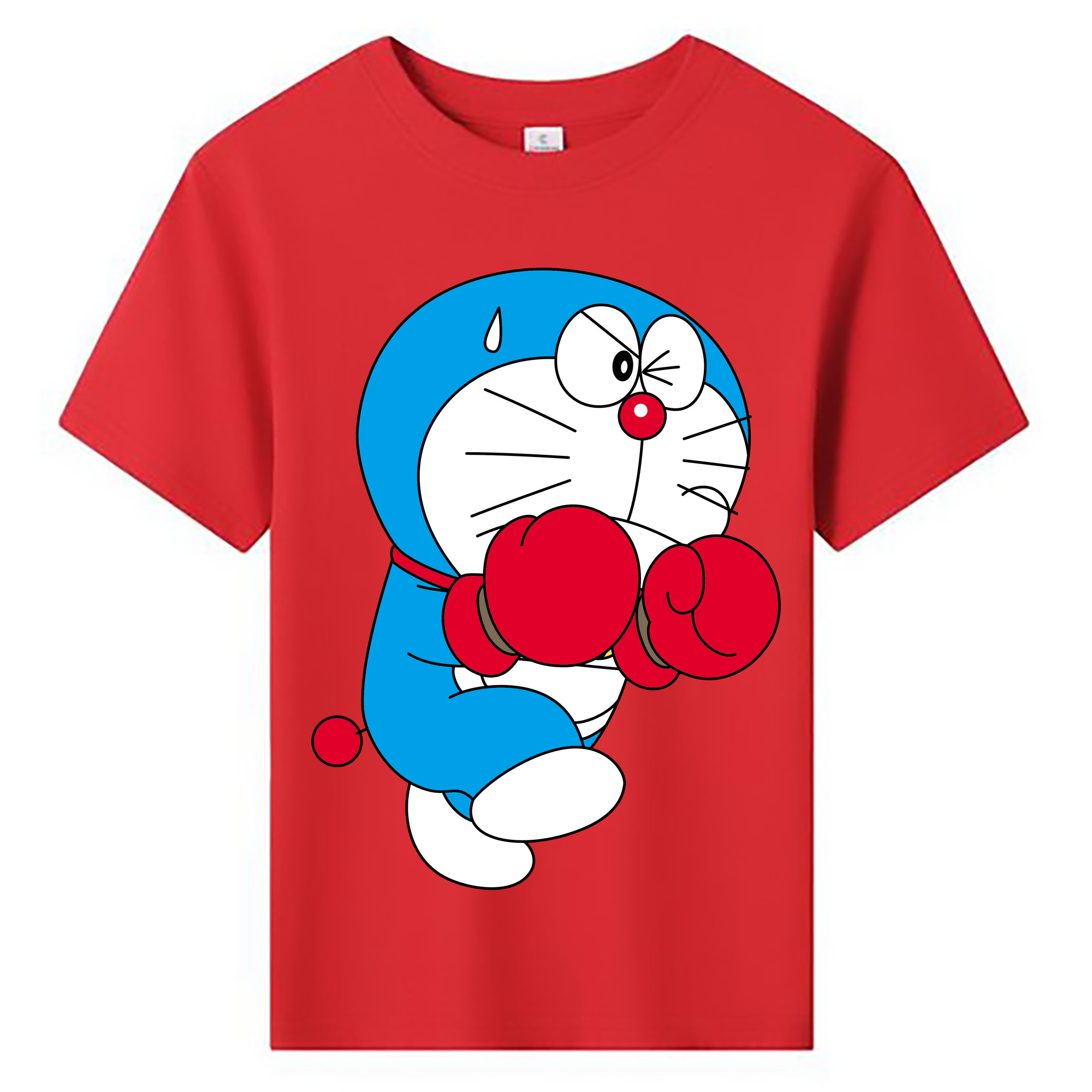 （画像用） ドラえもん Doraemon 綿100％キッズTシャツ（フロントプリント）