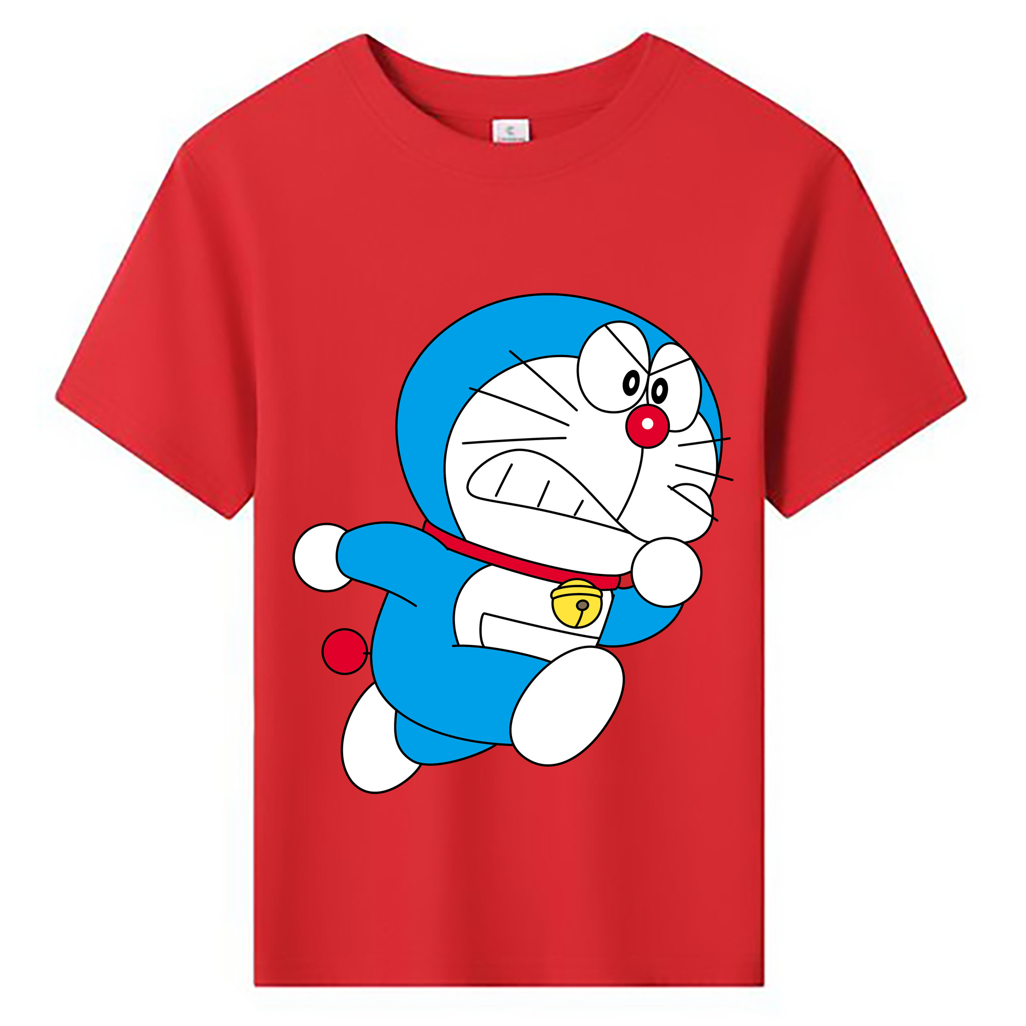 （画像用） ドラえもん Doraemon 綿100％キッズTシャツ（フロントプリント）