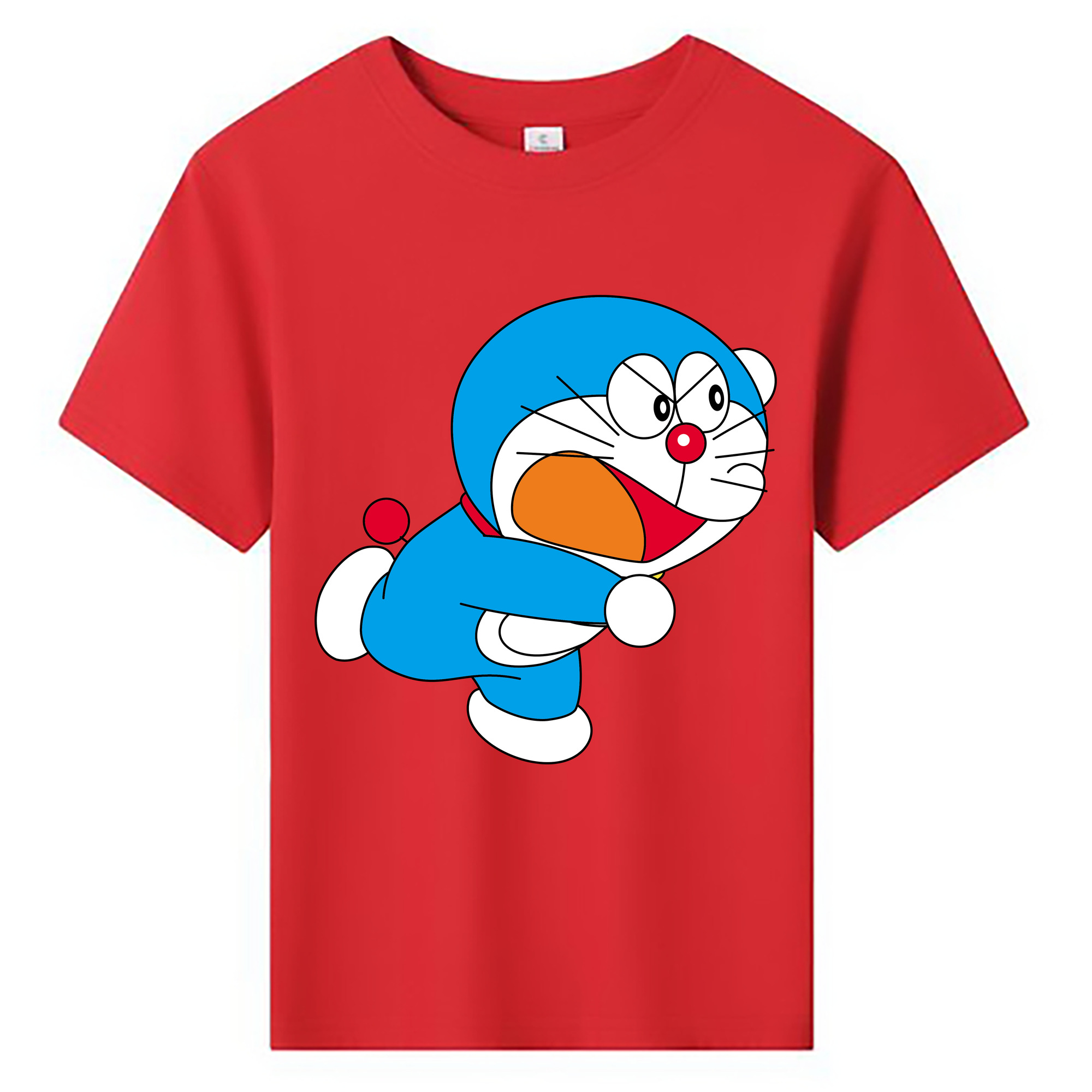 （画像用） ドラえもん Doraemon 綿100％キッズTシャツ（フロントプリント）