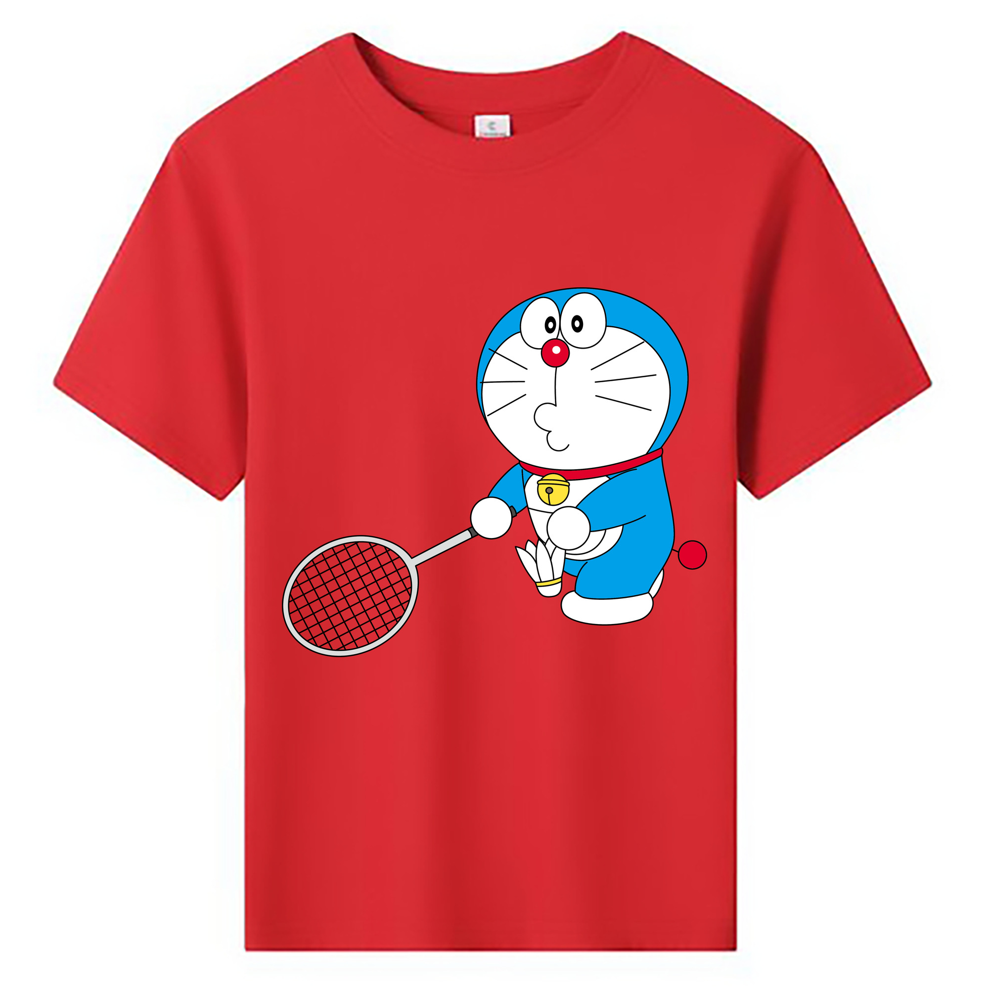 （画像用） ドラえもん Doraemon 綿100％キッズTシャツ（フロントプリント）