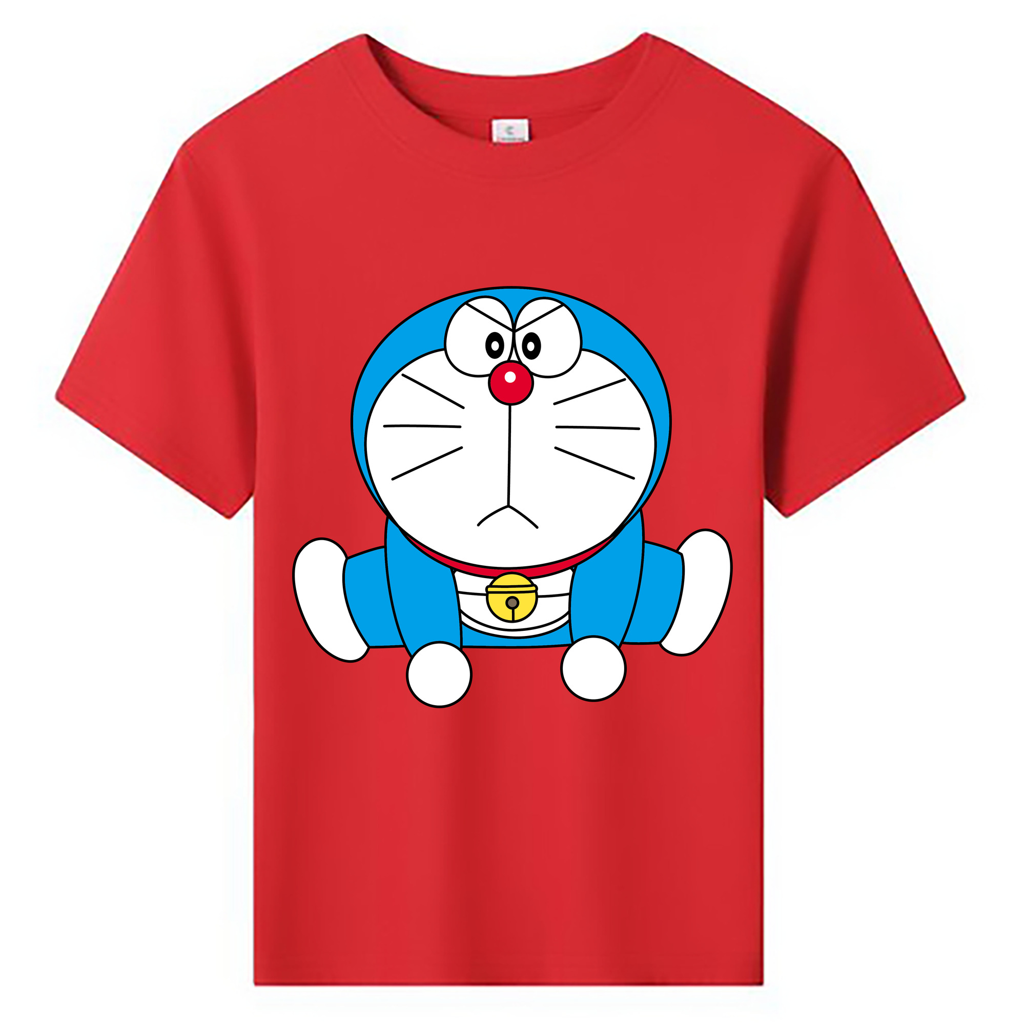 （画像用） ドラえもん Doraemon 綿100％キッズTシャツ（フロントプリント）