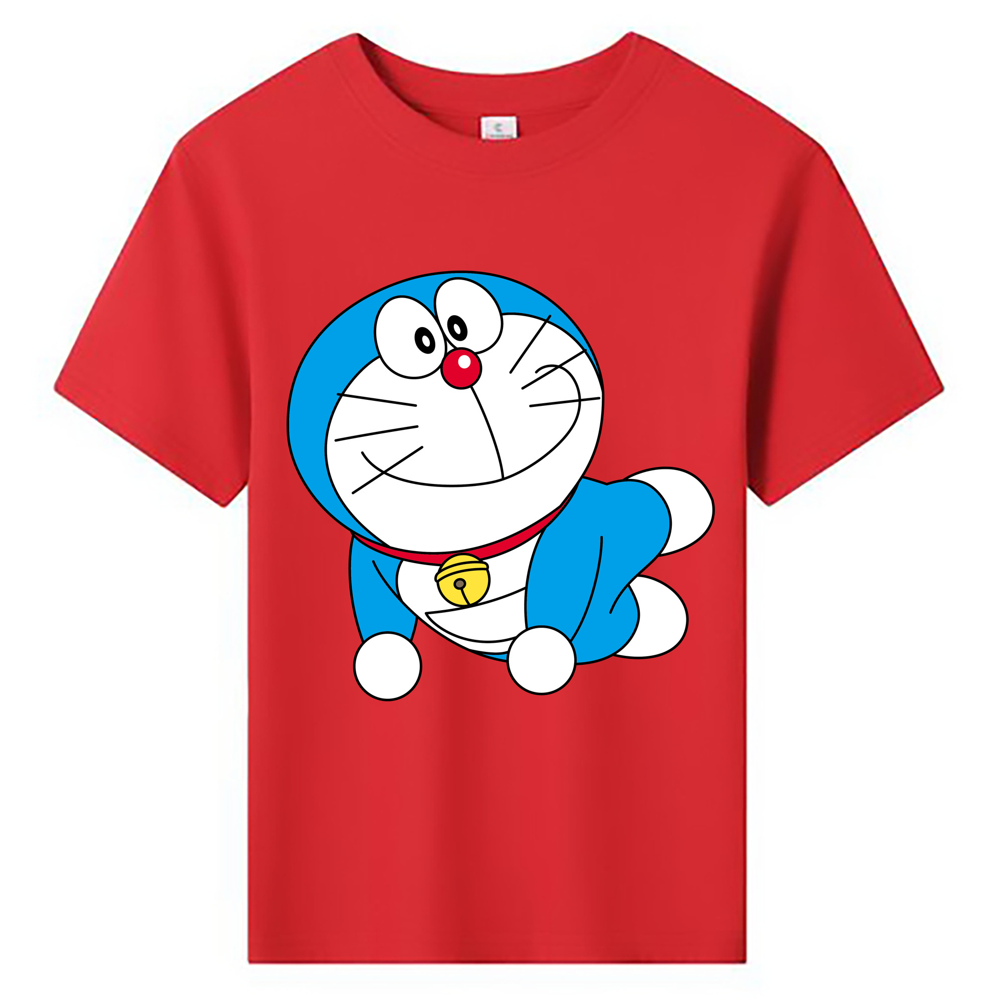 （画像用） ドラえもん Doraemon 綿100％キッズTシャツ（フロントプリント）