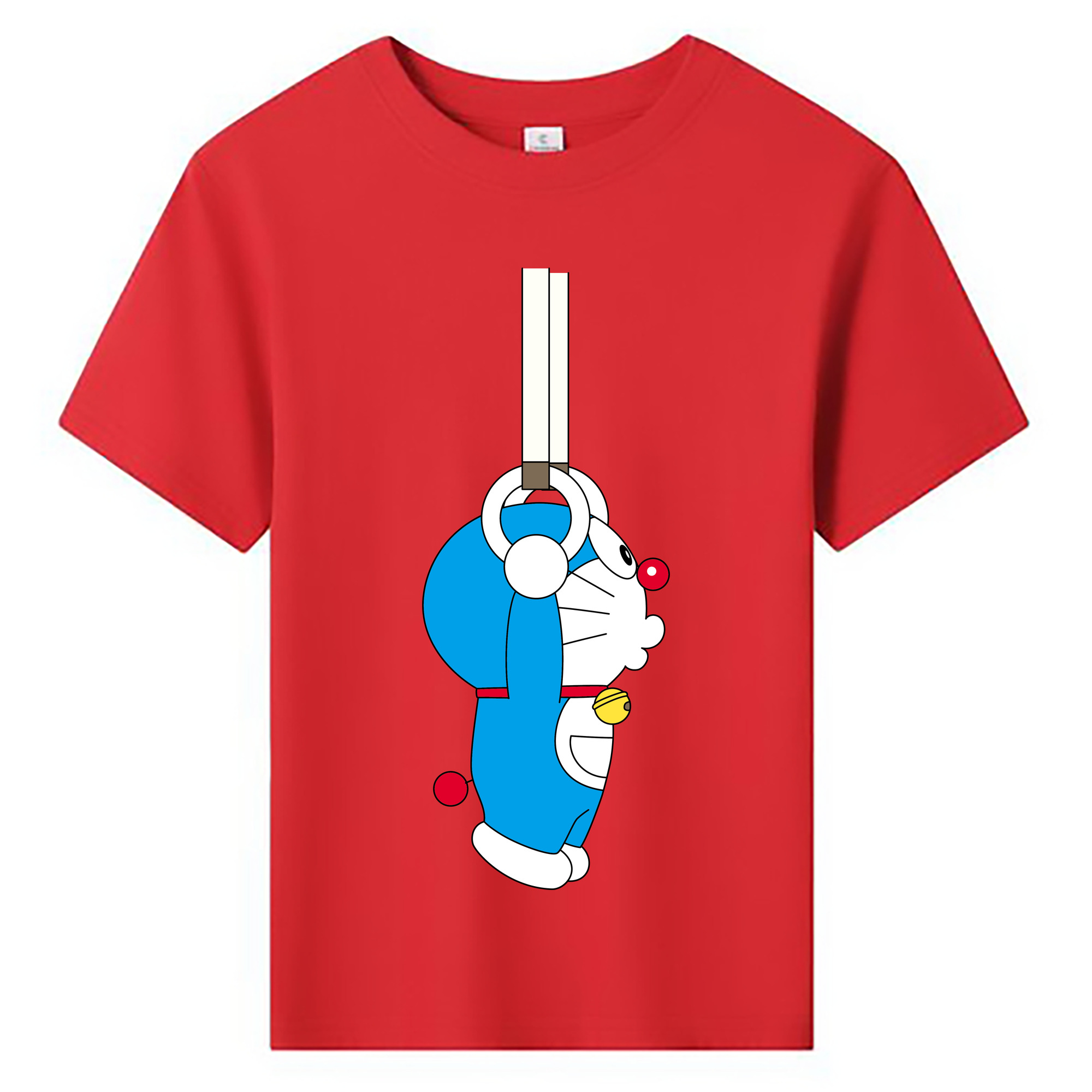 （画像用） ドラえもん Doraemon 綿100％キッズTシャツ（フロントプリント）