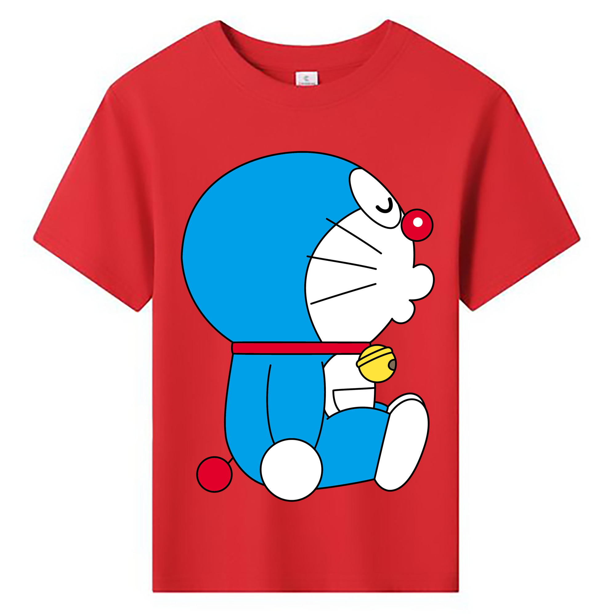 （画像用） ドラえもん Doraemon 綿100％キッズTシャツ（フロントプリント）